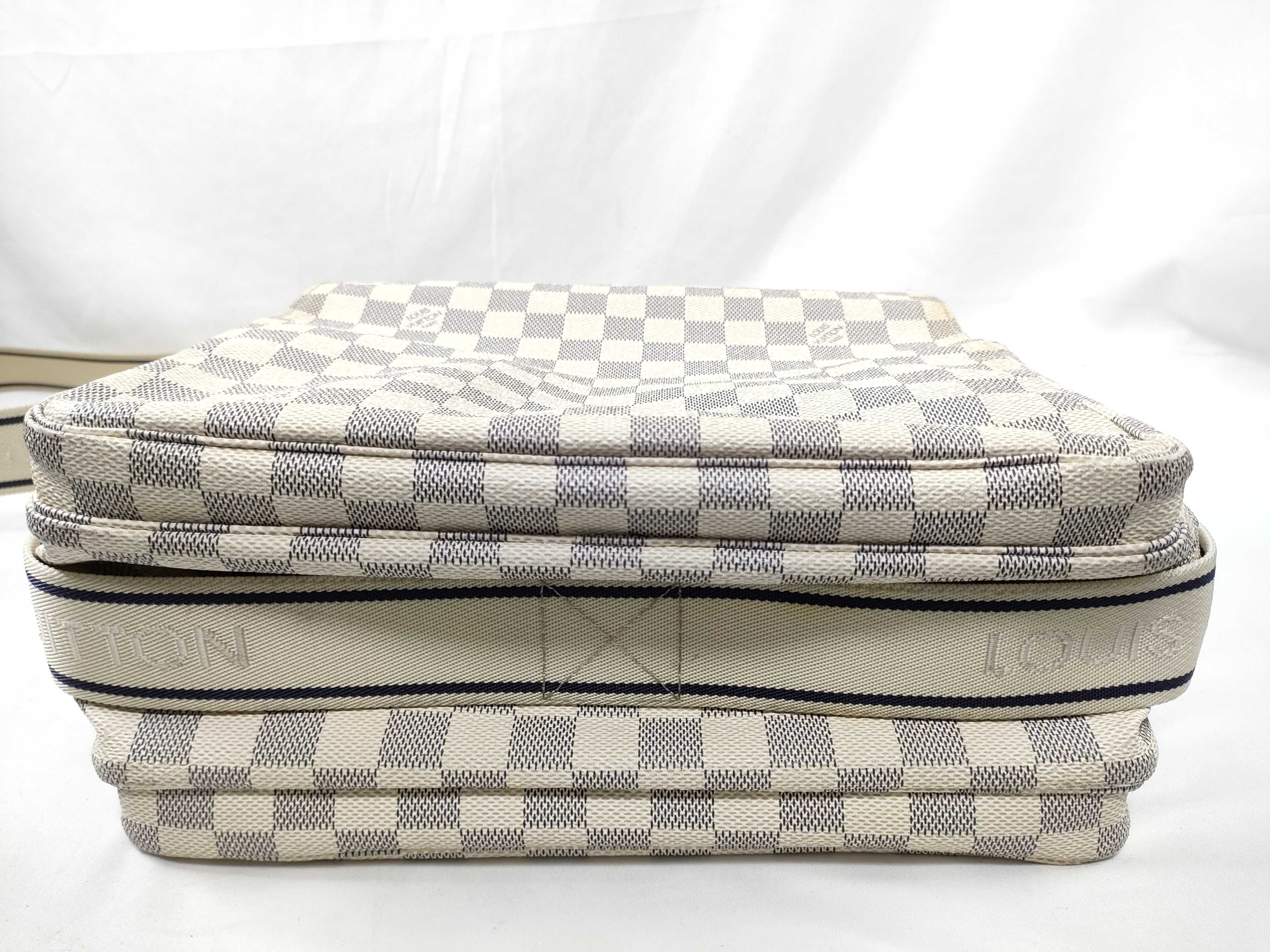 Damier Azur N51189 Naviglio Shoulder Bag — view 6