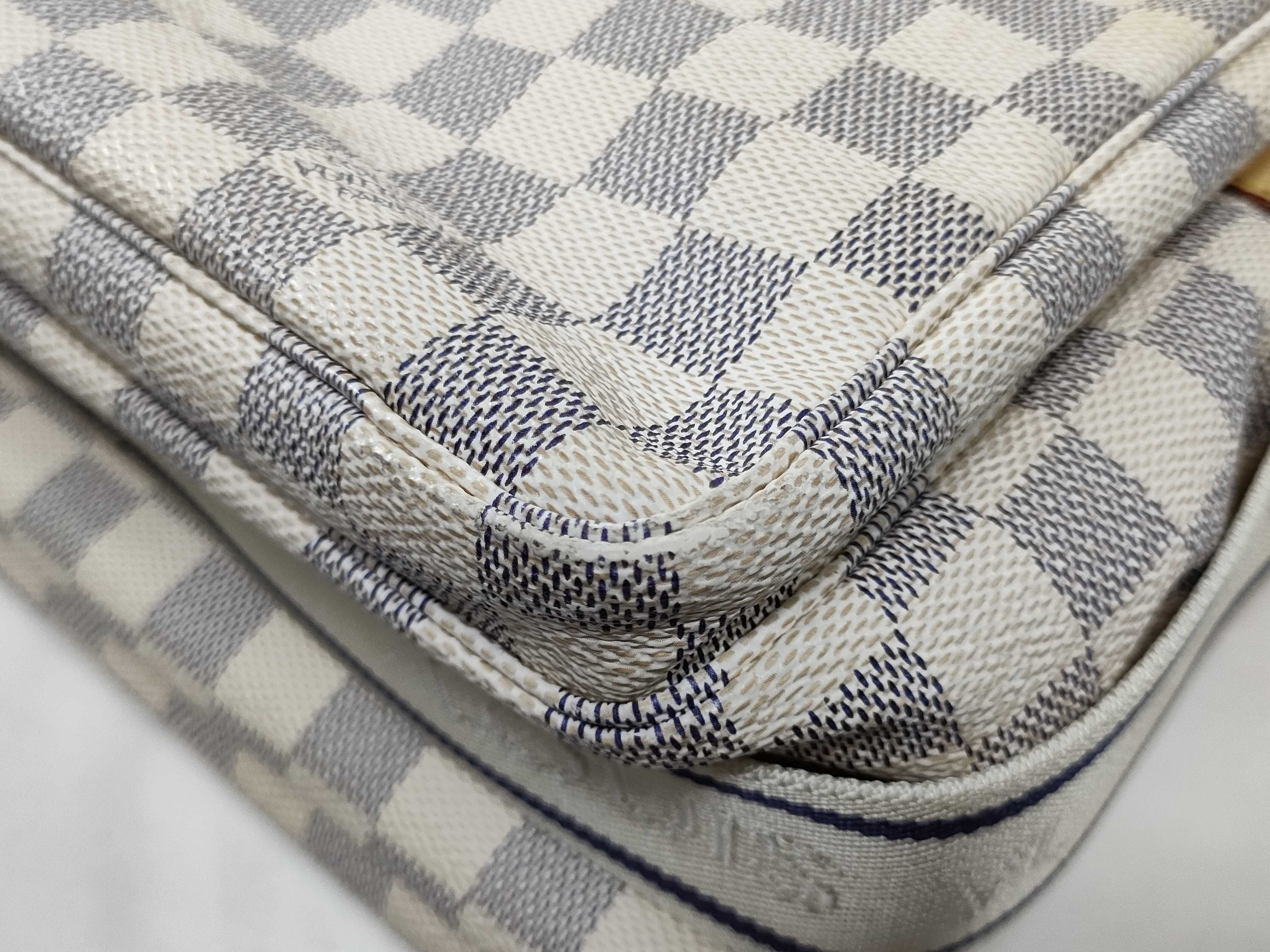 Damier Azur N51189 Naviglio Shoulder Bag — view 7