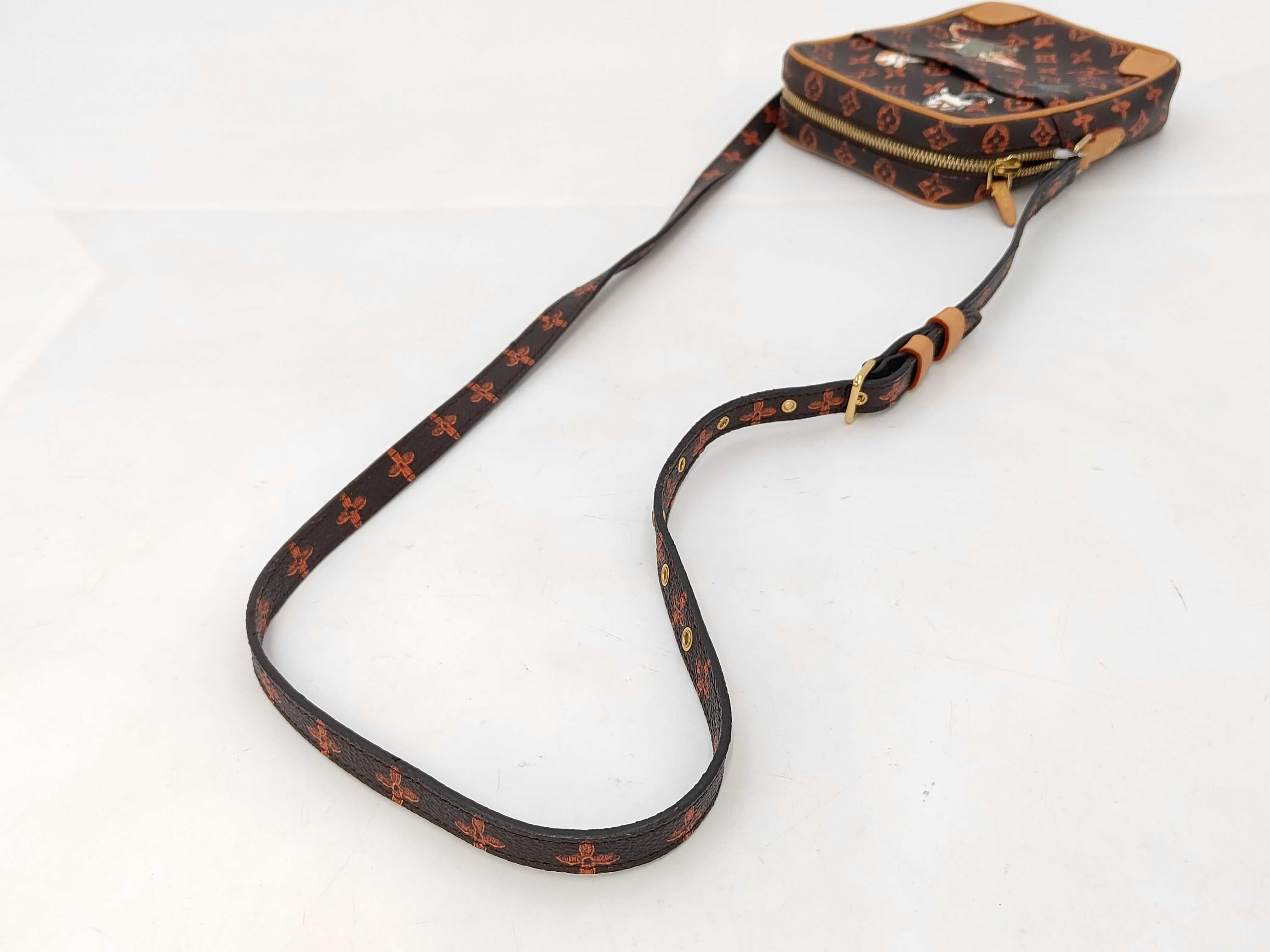 LV Panam Set Catgram M44399 Brown Shoulder Bag — view 3