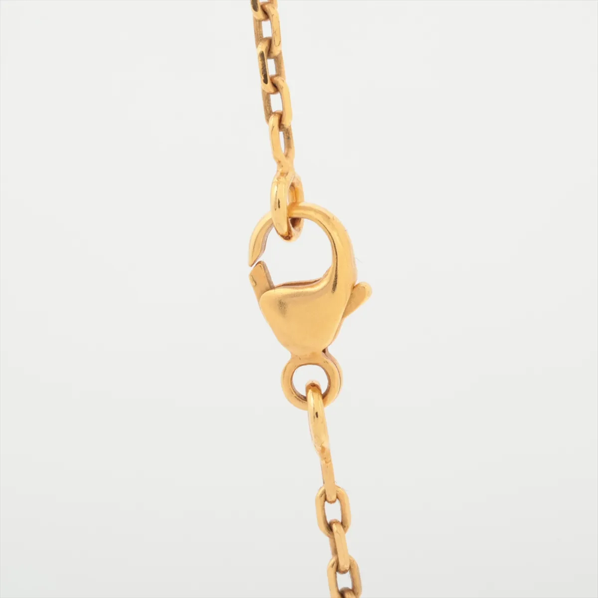 Pop H ST0250 Necklace, GP White x Black. Shows signs of wear including — view 3