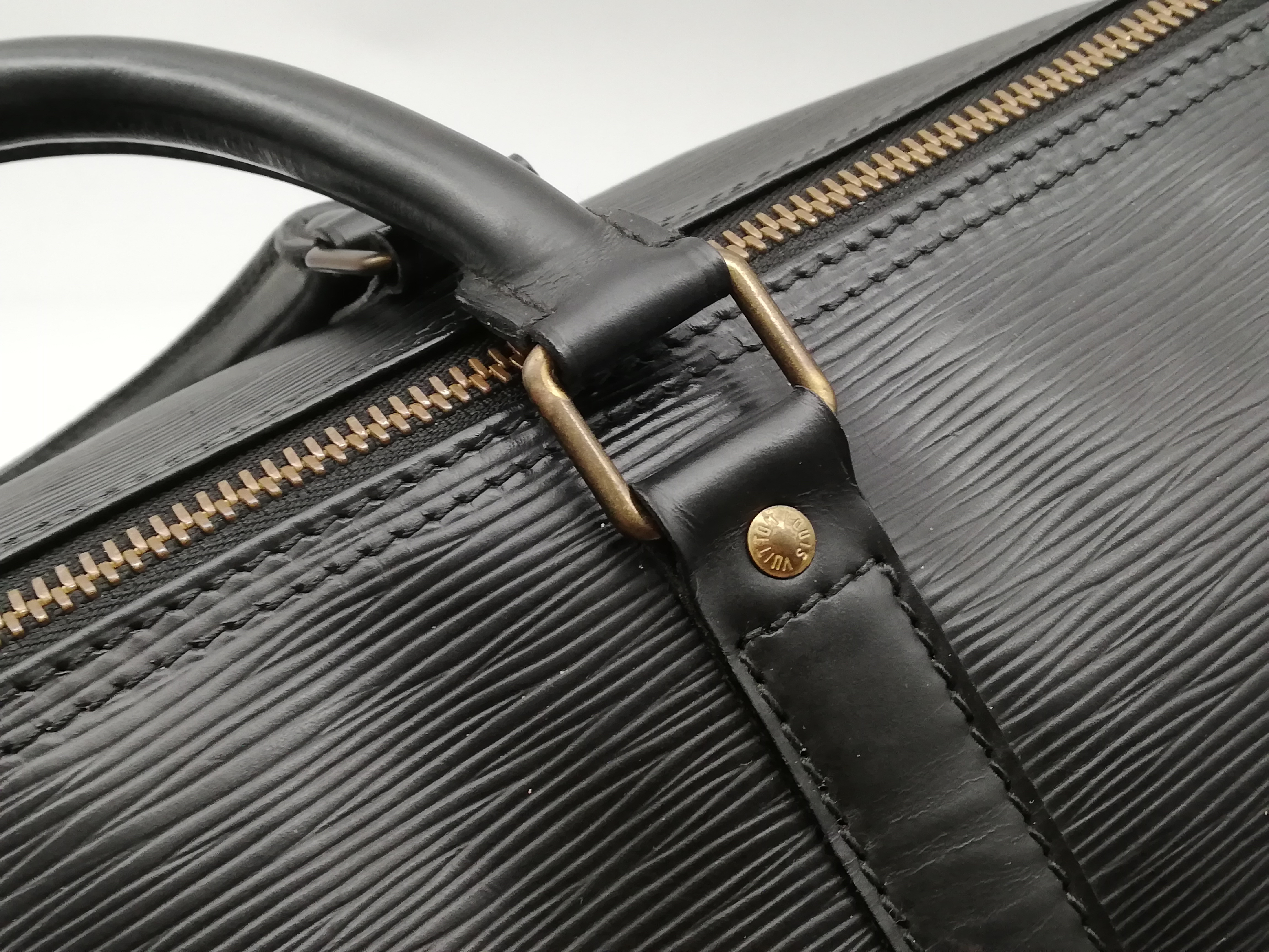 Epi Keepall 50 M42962 Noir Boston Bag — view 8