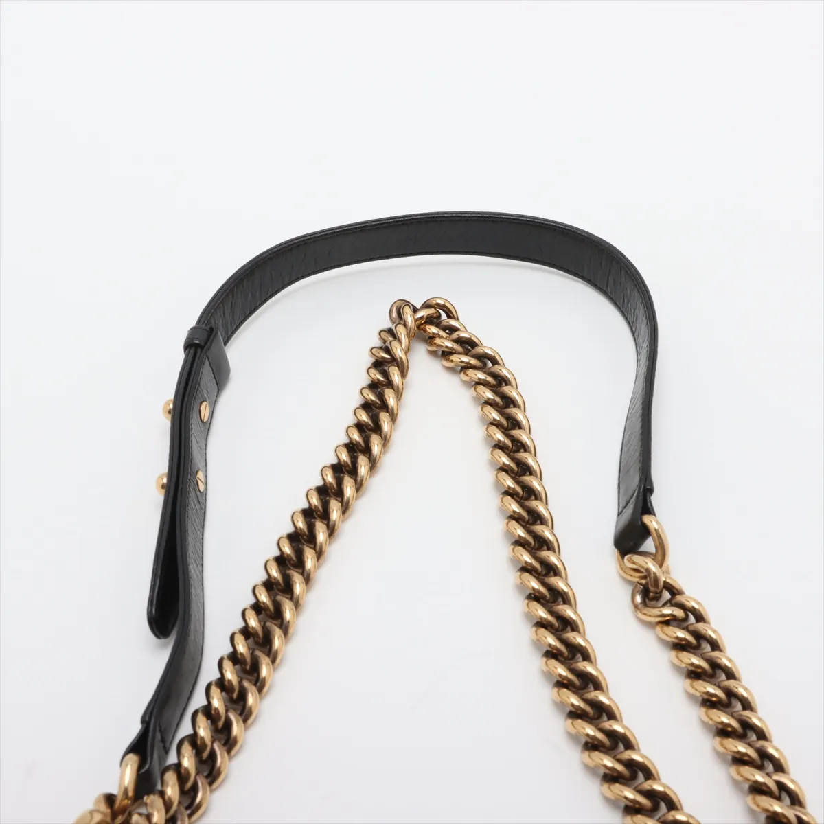 Boy Chanel 20 Small Vintage Calf Chain Shoulder Bag Black Gold Hardware 17740974 17th Series A67085 — view 6