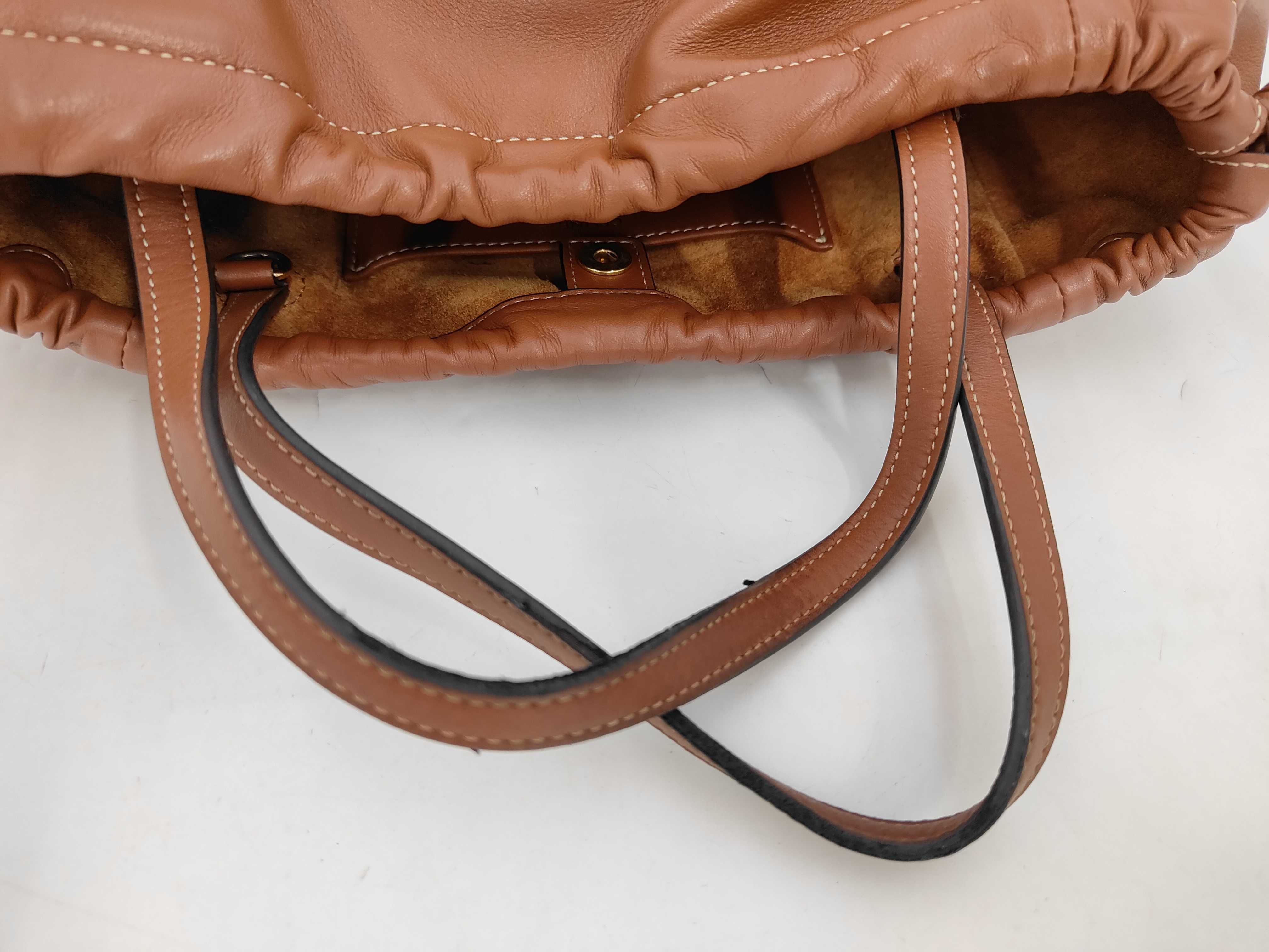 Triomphe Cuile Drawstring 2-Way Handbag Shoulder Bag Tote Bag — view 5