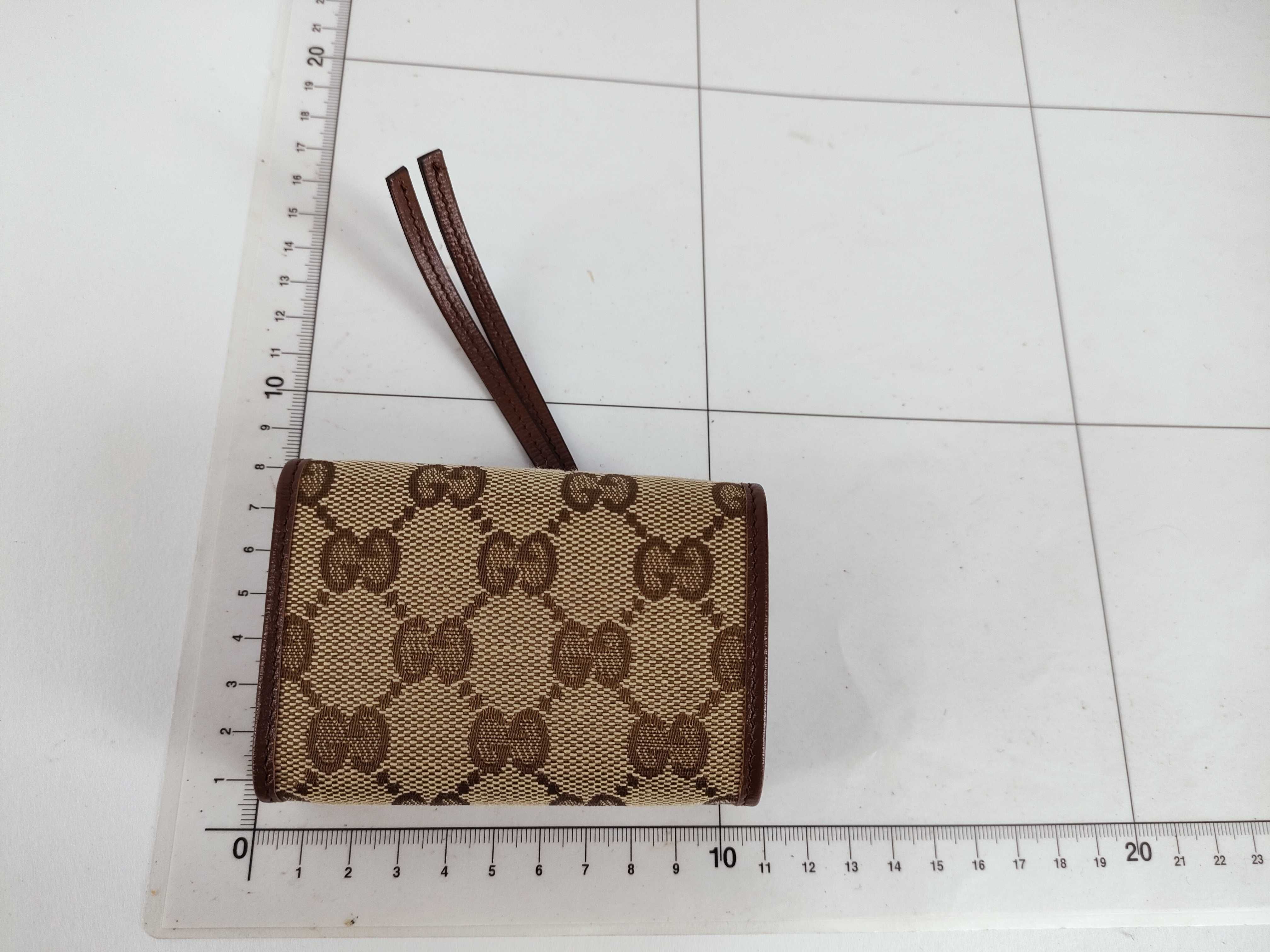 GG Canvas Gucci x Balenciaga The Hacker Project Neo Classic Tri-fold Wallet — view 2