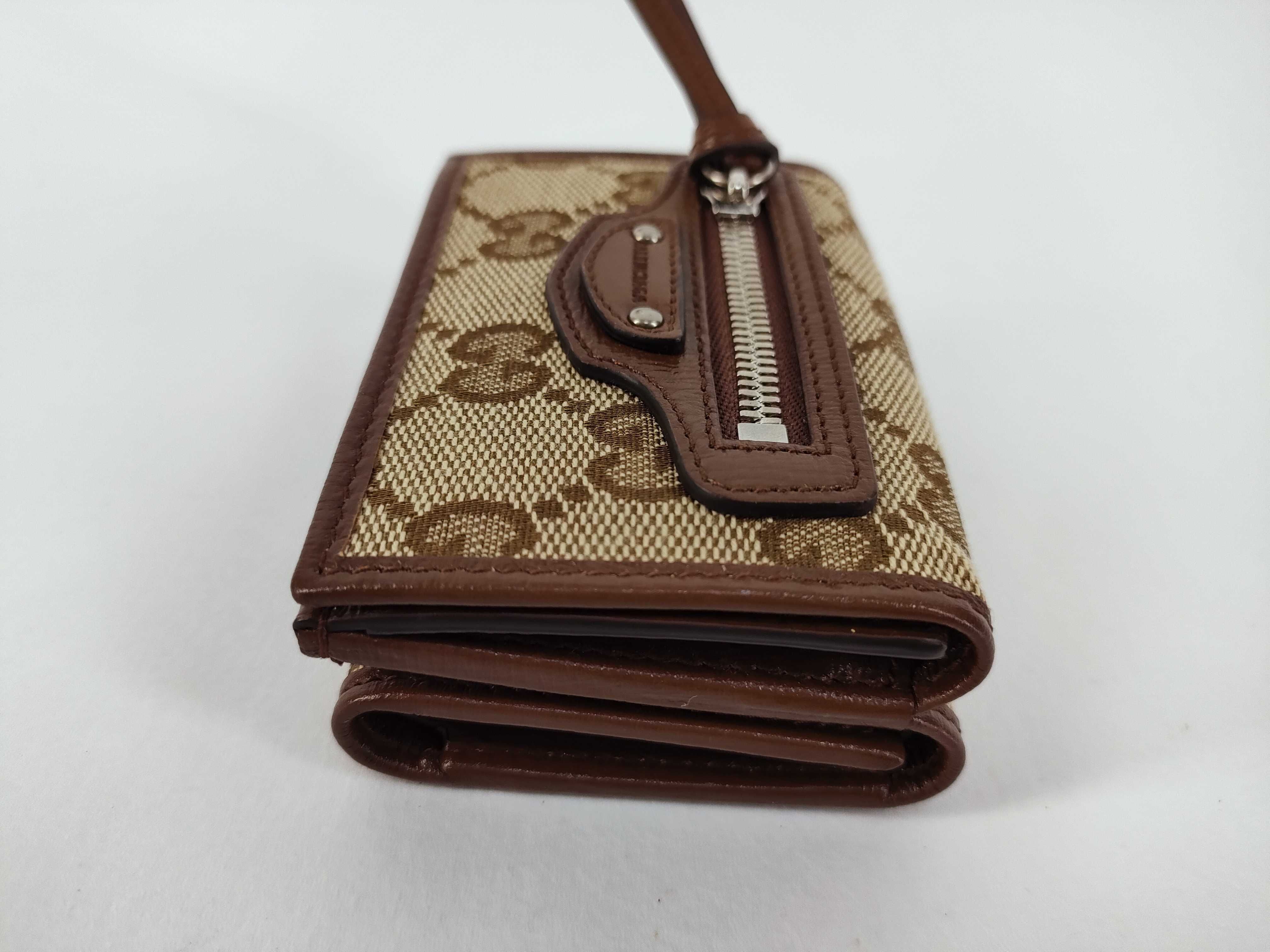 GG Canvas Gucci x Balenciaga The Hacker Project Neo Classic Tri-fold Wallet — view 4