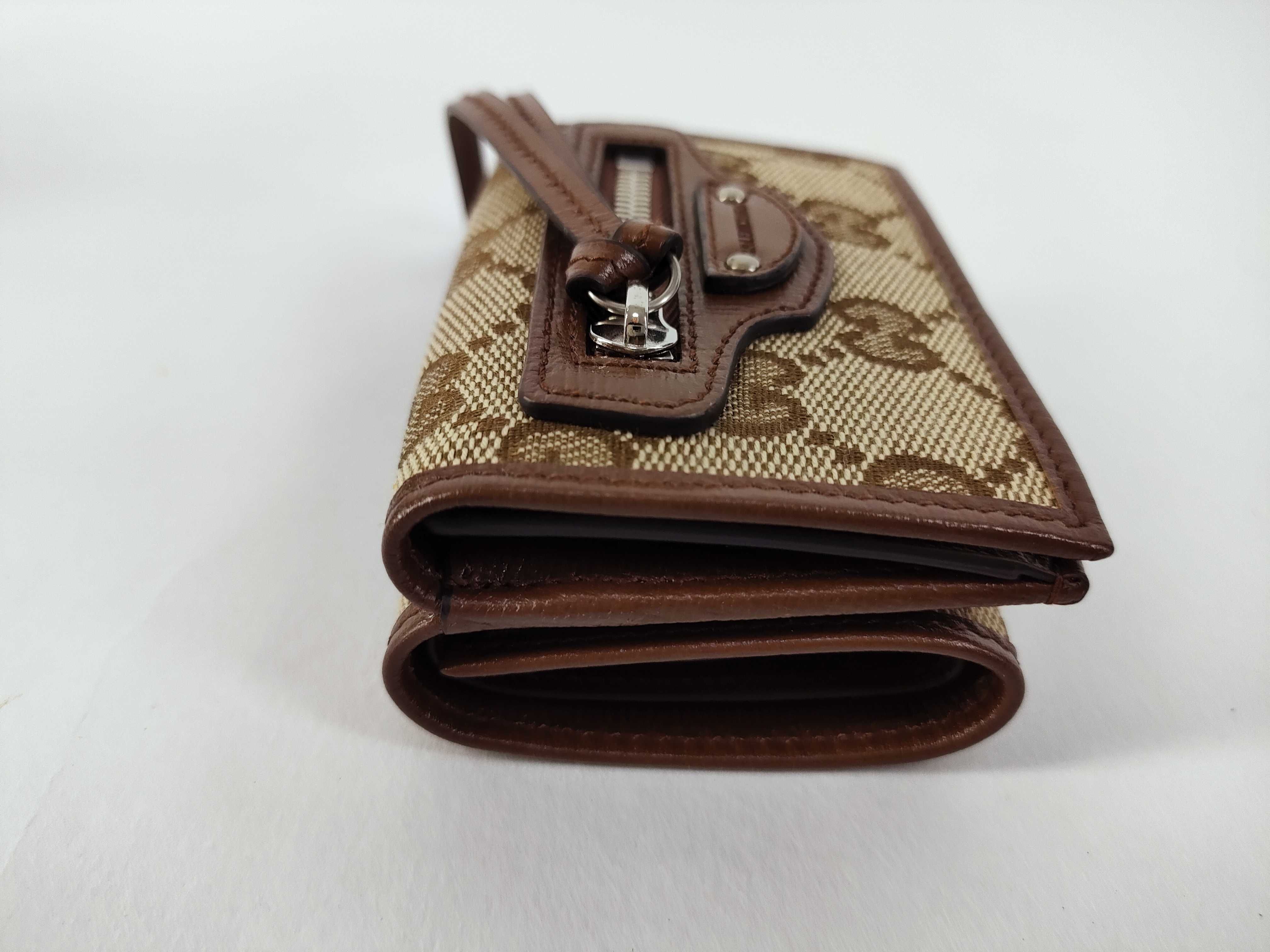 GG Canvas Gucci x Balenciaga The Hacker Project Neo Classic Tri-fold Wallet — view 6
