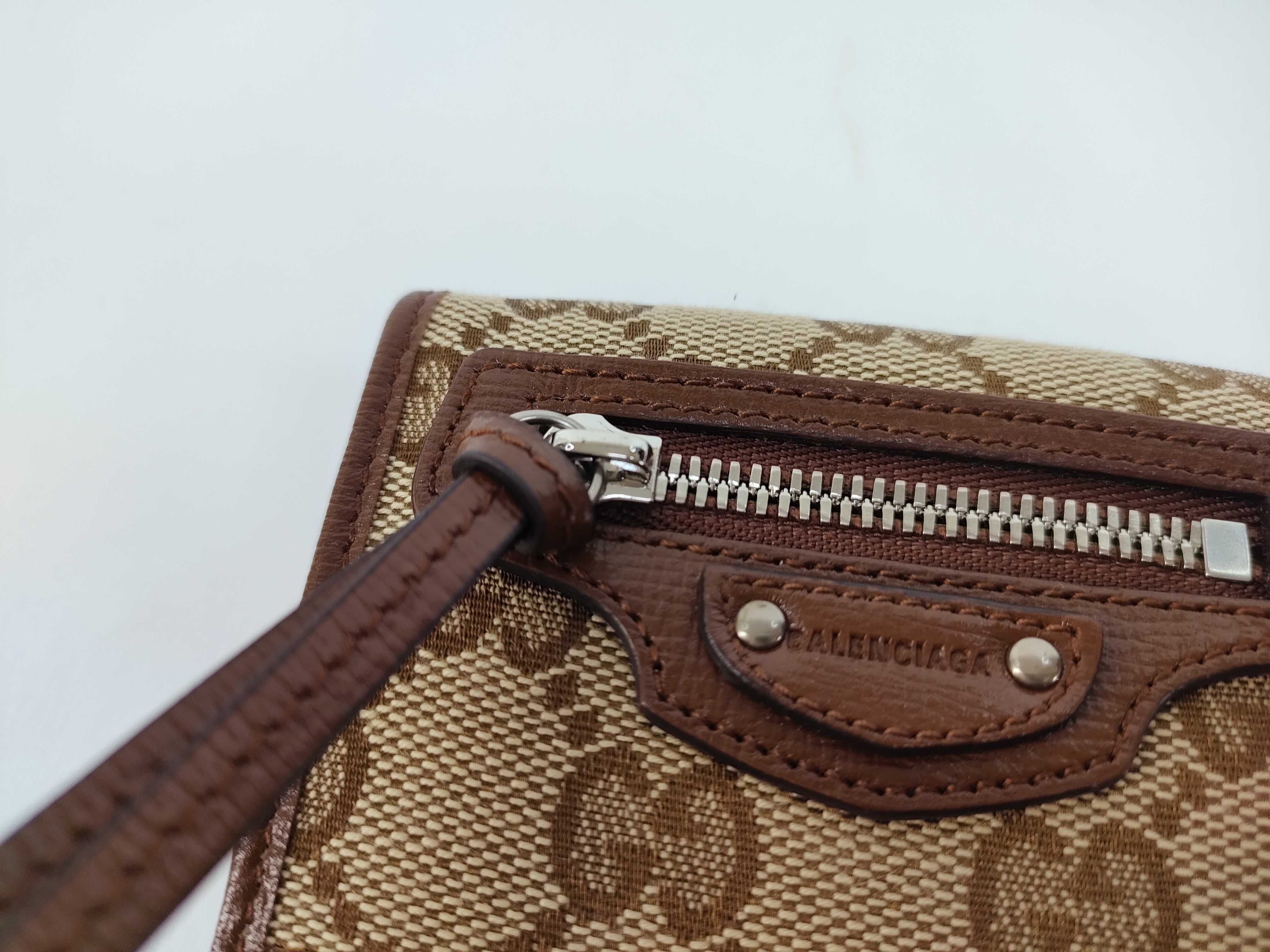 GG Canvas Gucci x Balenciaga The Hacker Project Neo Classic Tri-fold Wallet — view 8
