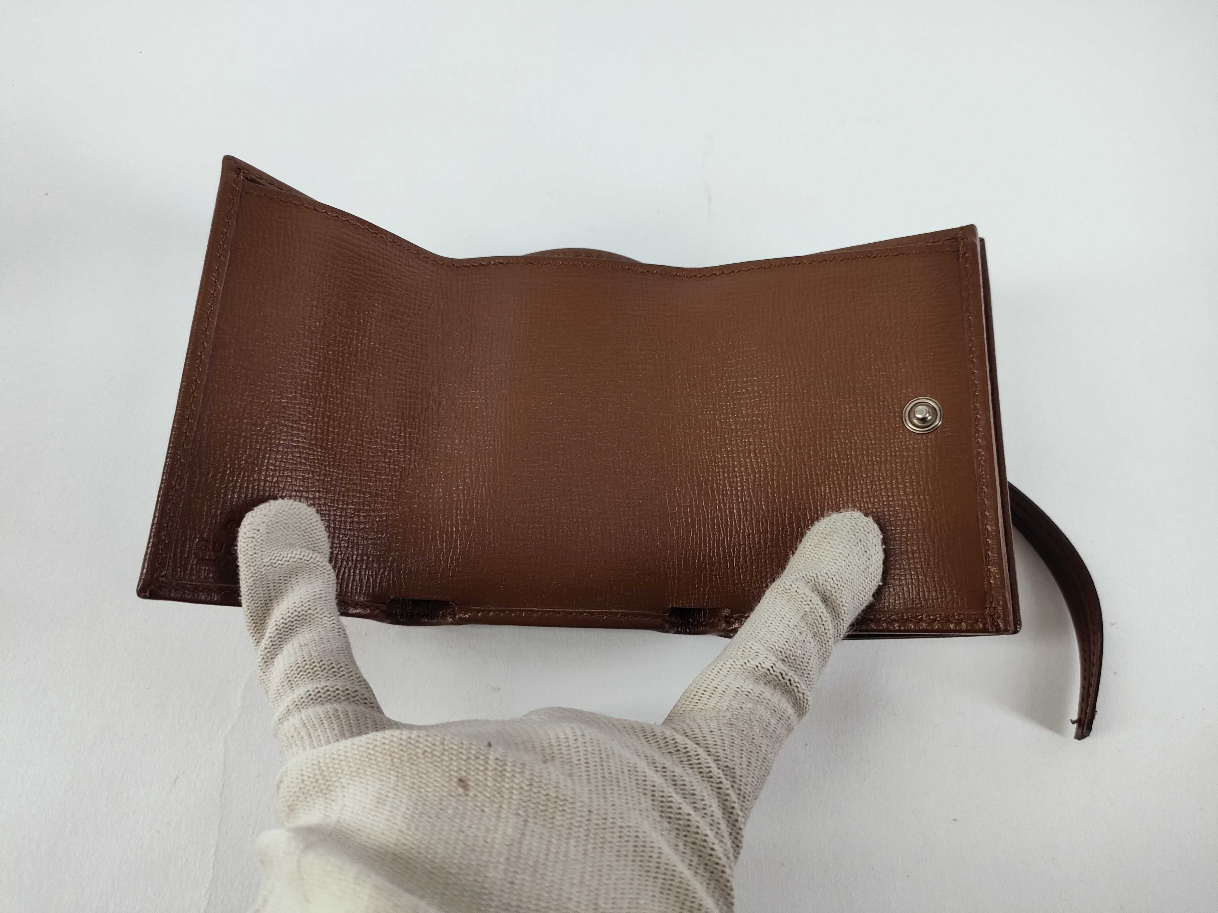GG Canvas Gucci x Balenciaga The Hacker Project Neo Classic Tri-fold Wallet — view 10