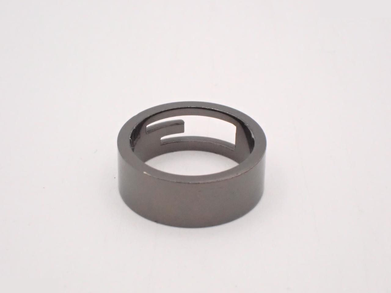 AG925 Branded G-Ring, Stamped 17, Actual Size #16, 8.6g — view 2