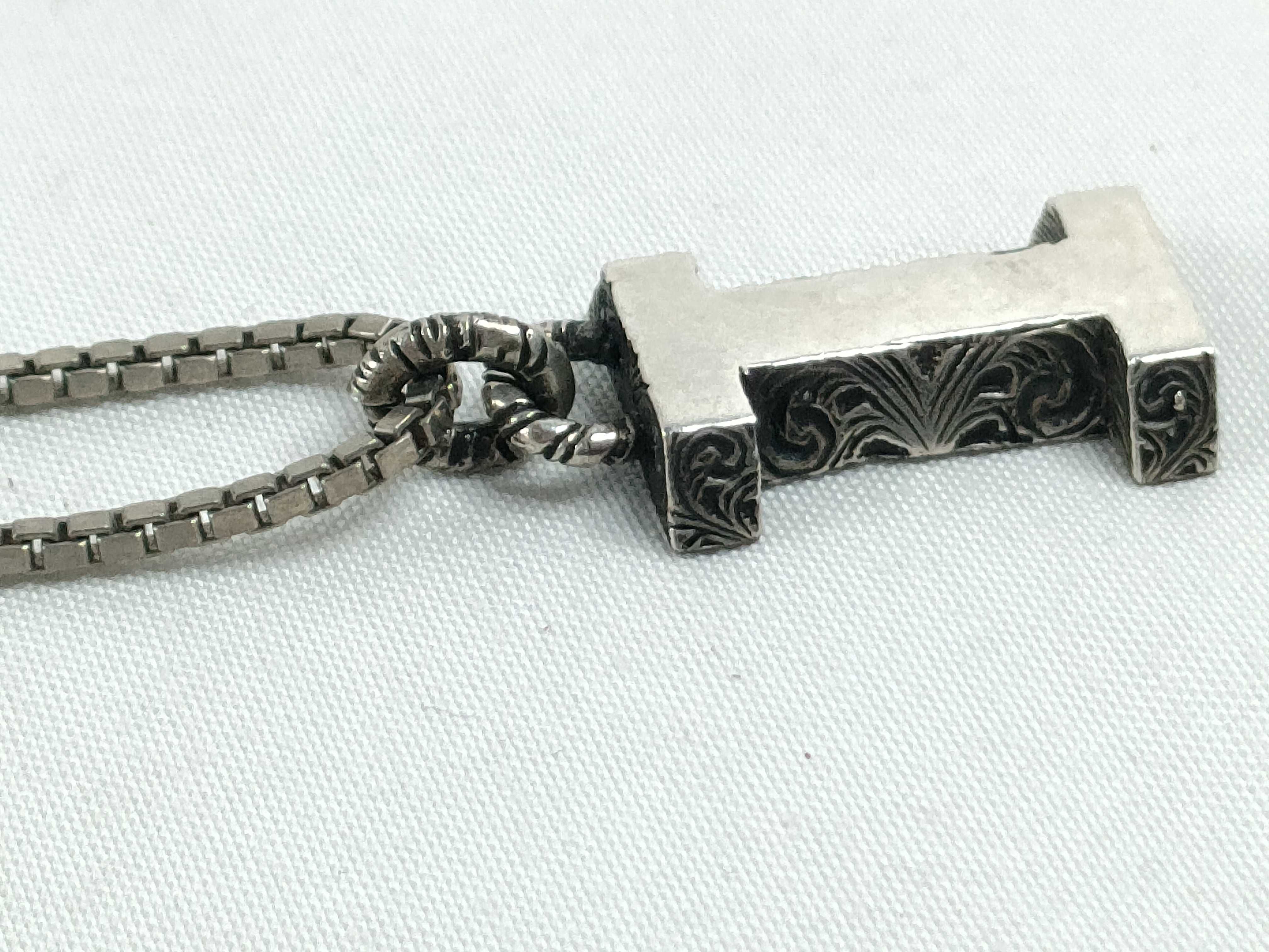 Initial Necklace Arabesque Necklace — view 4