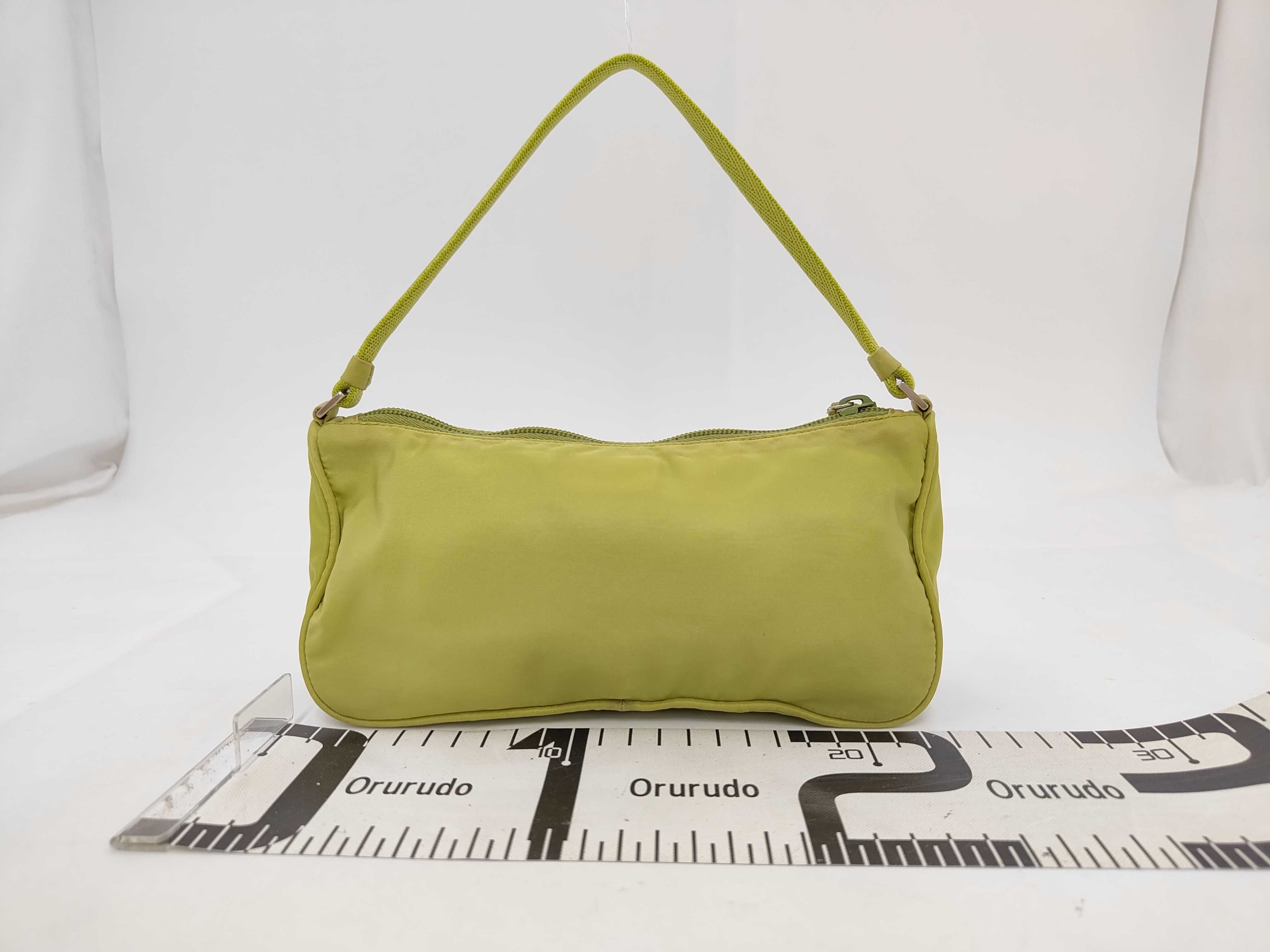 Nylon Triangle Logo Mini Handbag — view 2
