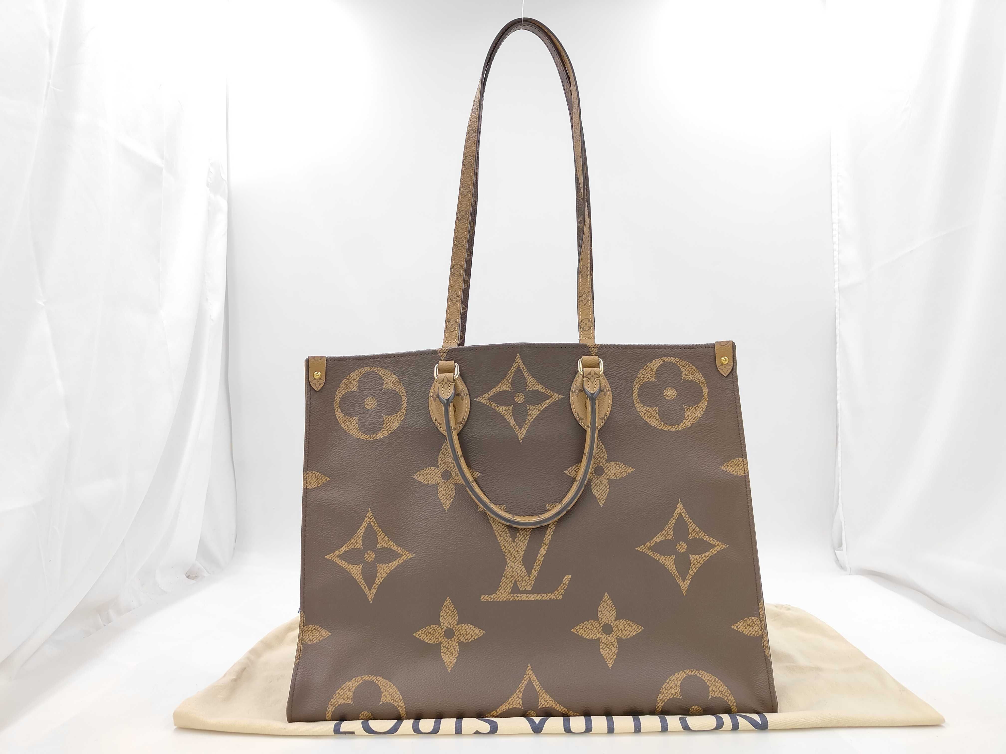 LV Monogram Reverse OnTheGo GM M44576 FL5119 Bag Tote Bag