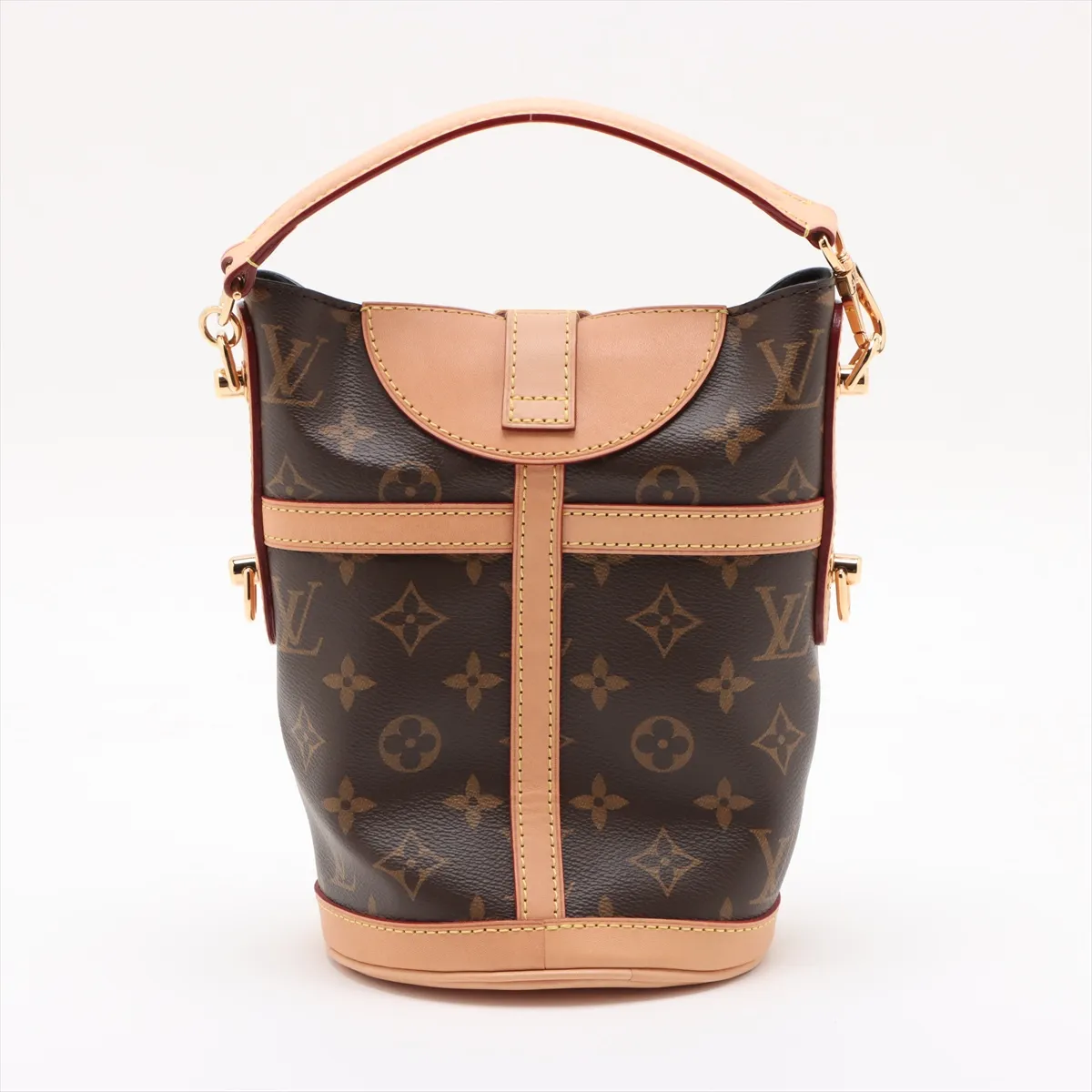 Monogram Duffel Bag M43587 Brown RFID responsive — view 2