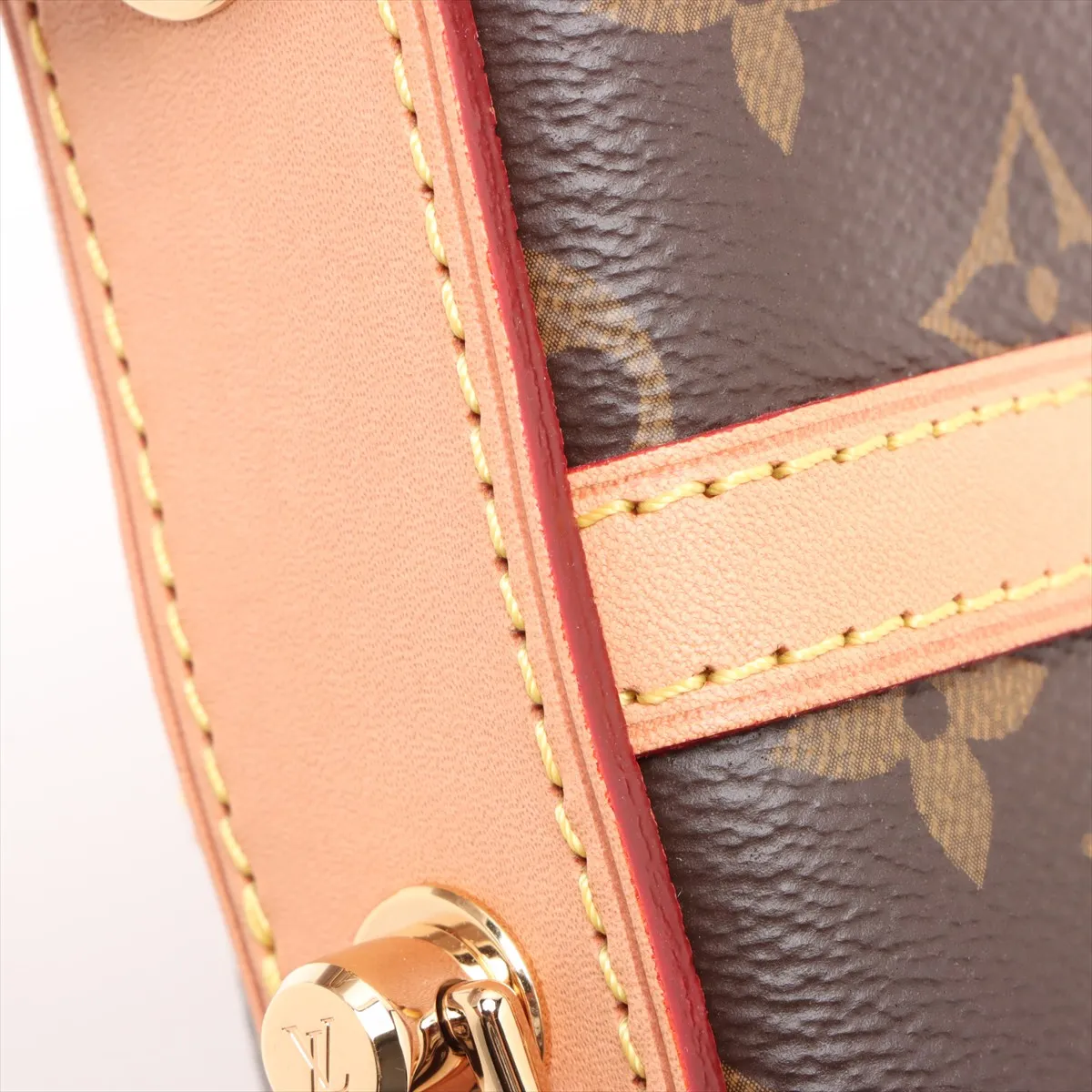 Monogram Duffel Bag M43587 Brown RFID responsive — view 10