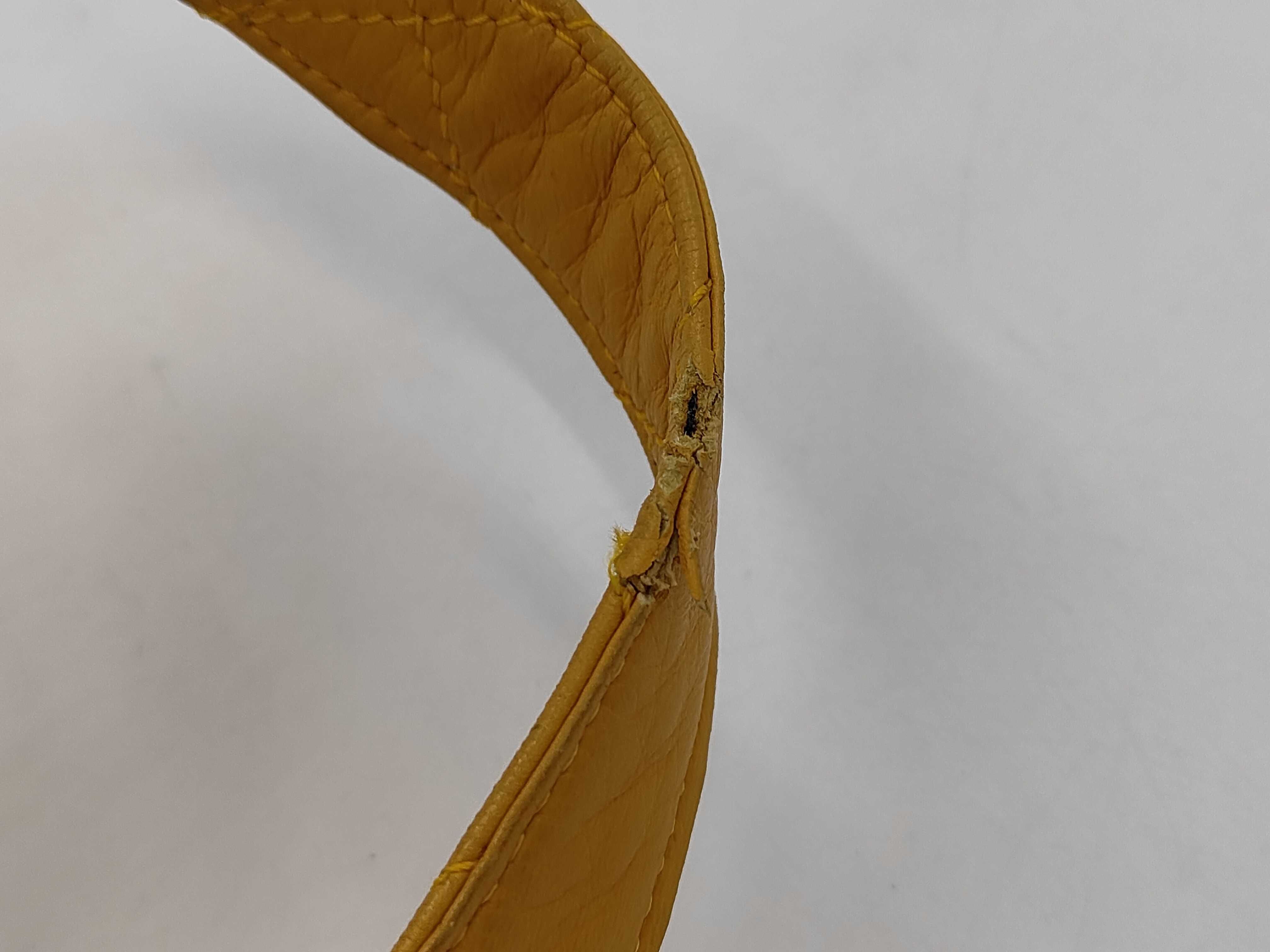 Matelassé Yellow Tote Bag — view 15
