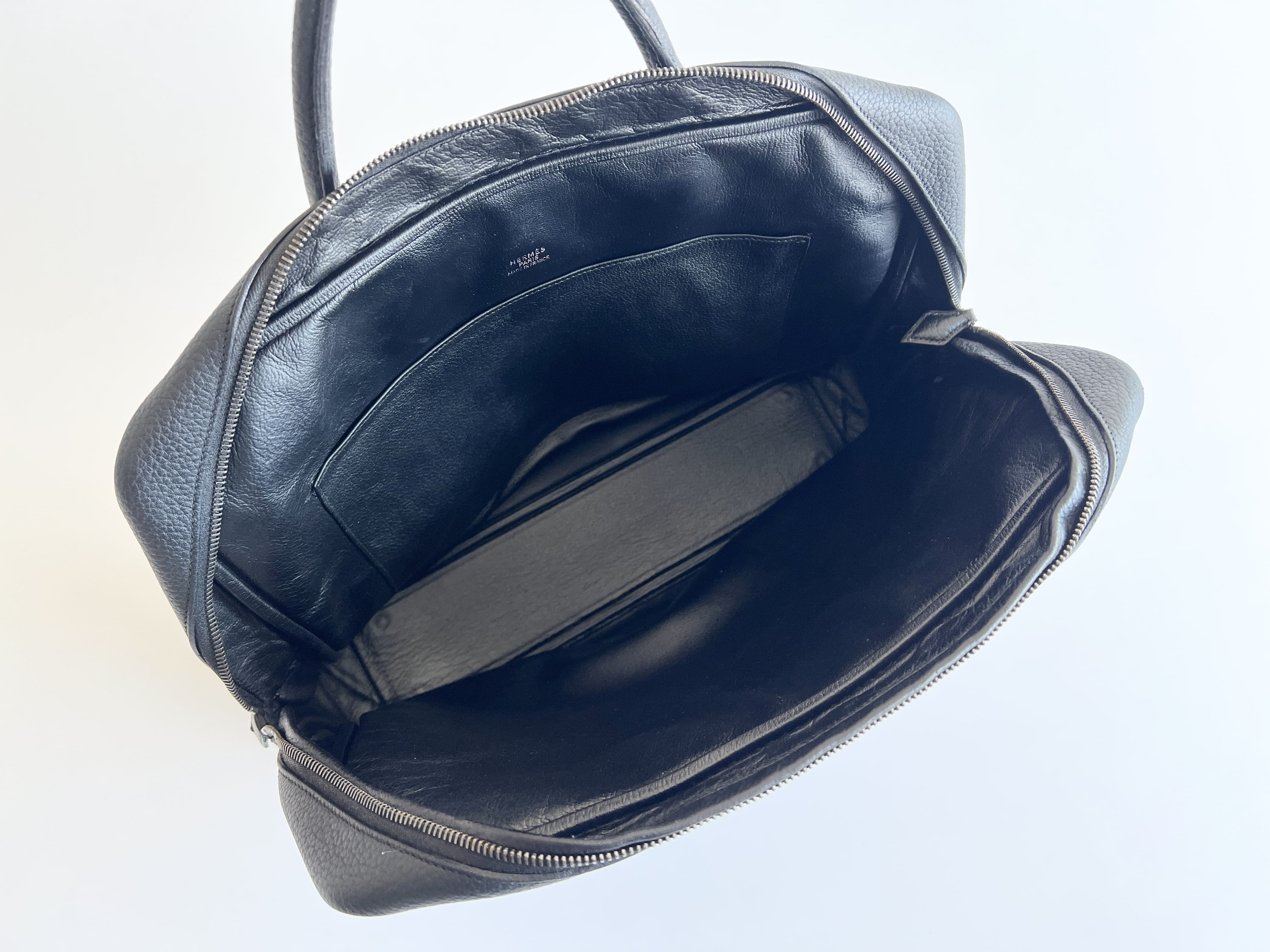 Plume Dog Togo Leather Handbag Business Bag Handbag — view 5