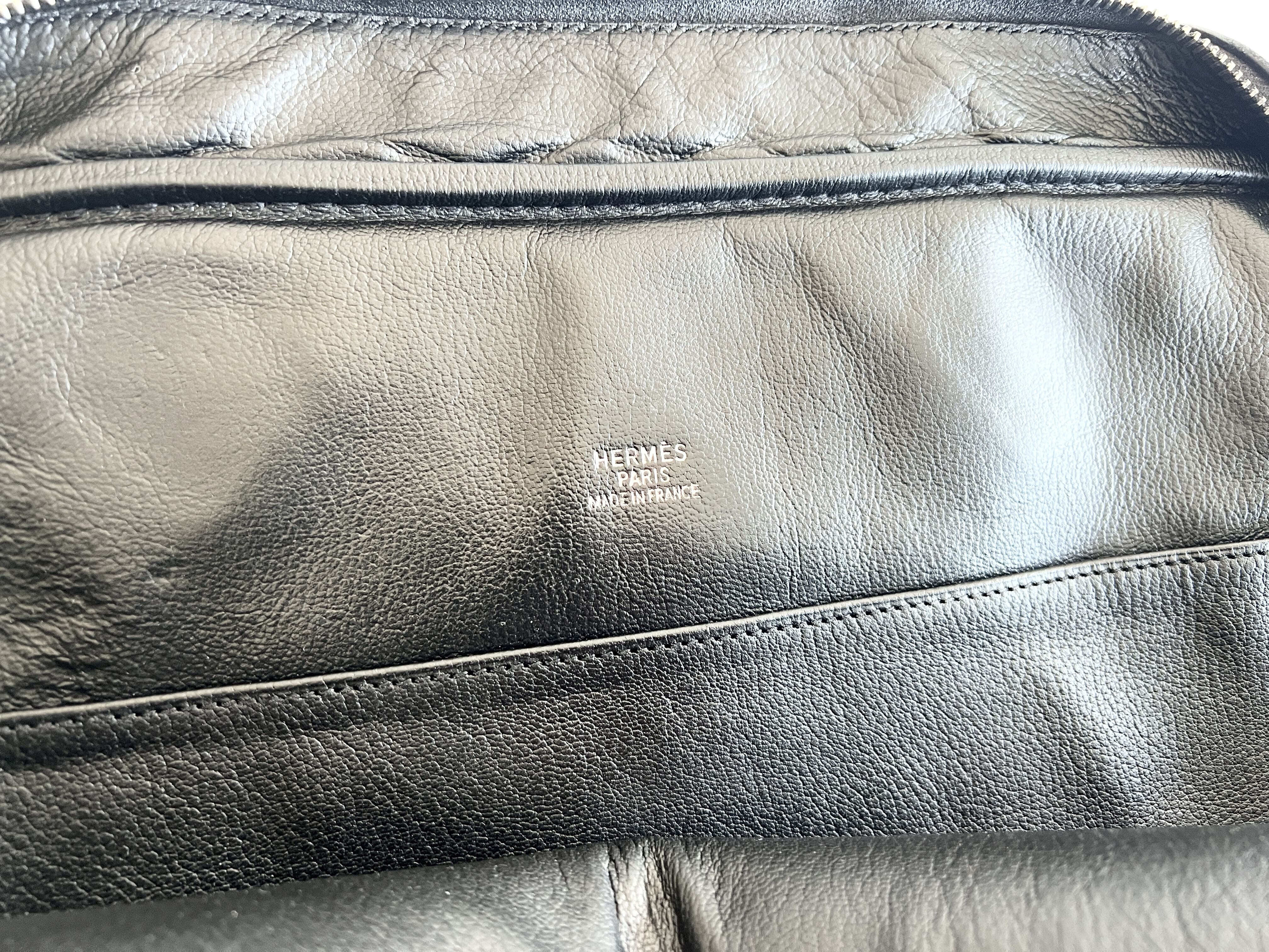 Plume Dog Togo Leather Handbag Business Bag Handbag — view 6