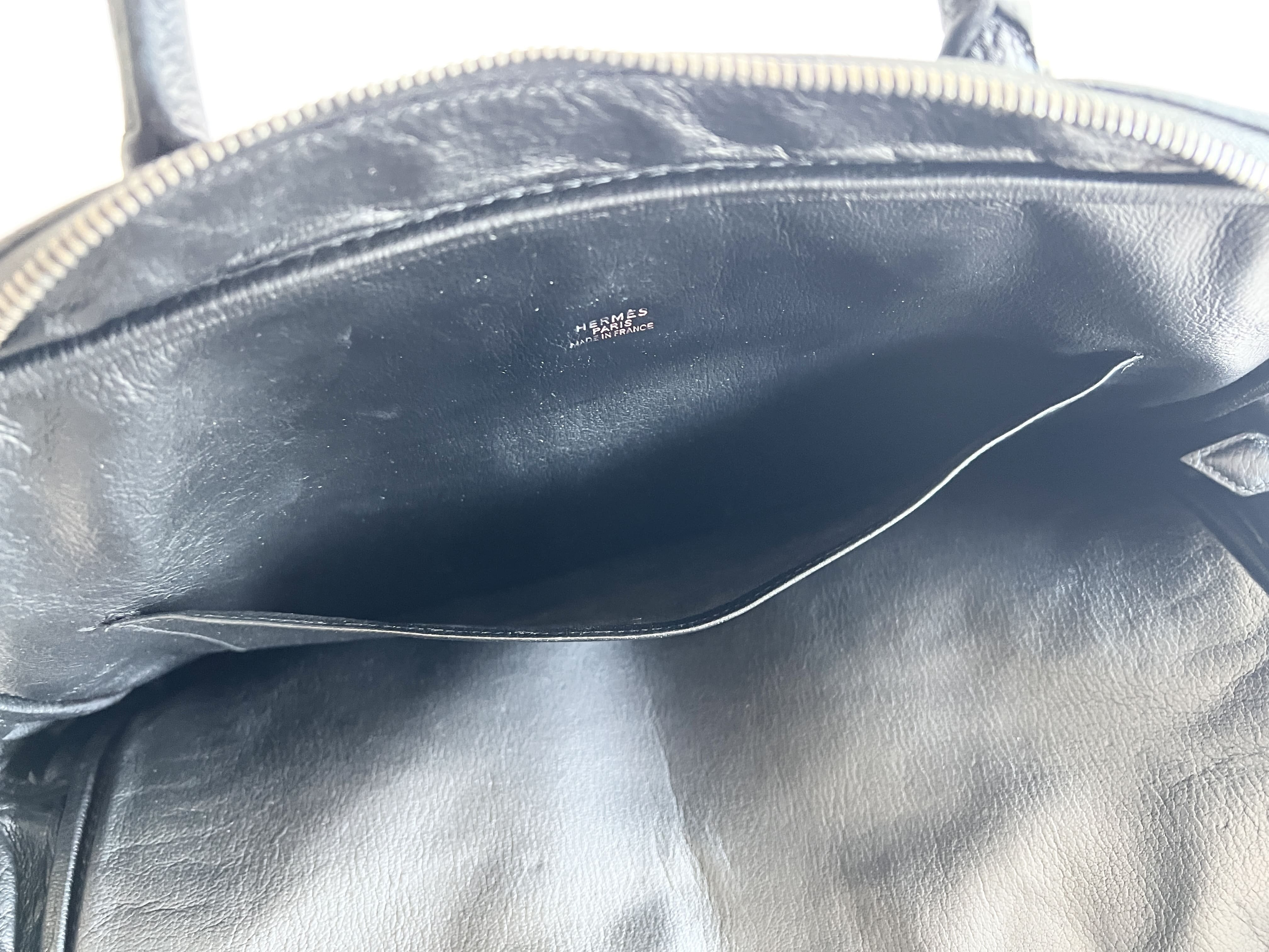 Plume Dog Togo Leather Handbag Business Bag Handbag — view 7