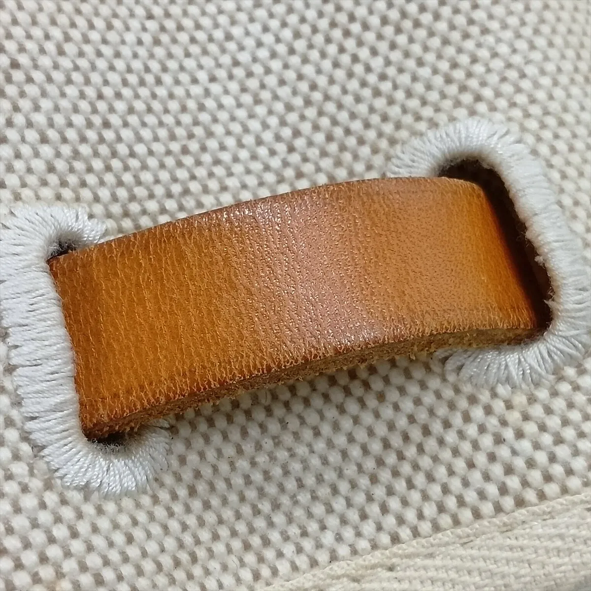 Herbag MM Toile H x Vache Hunter Beige x Brown Silver Hardware B: 1998 — view 13