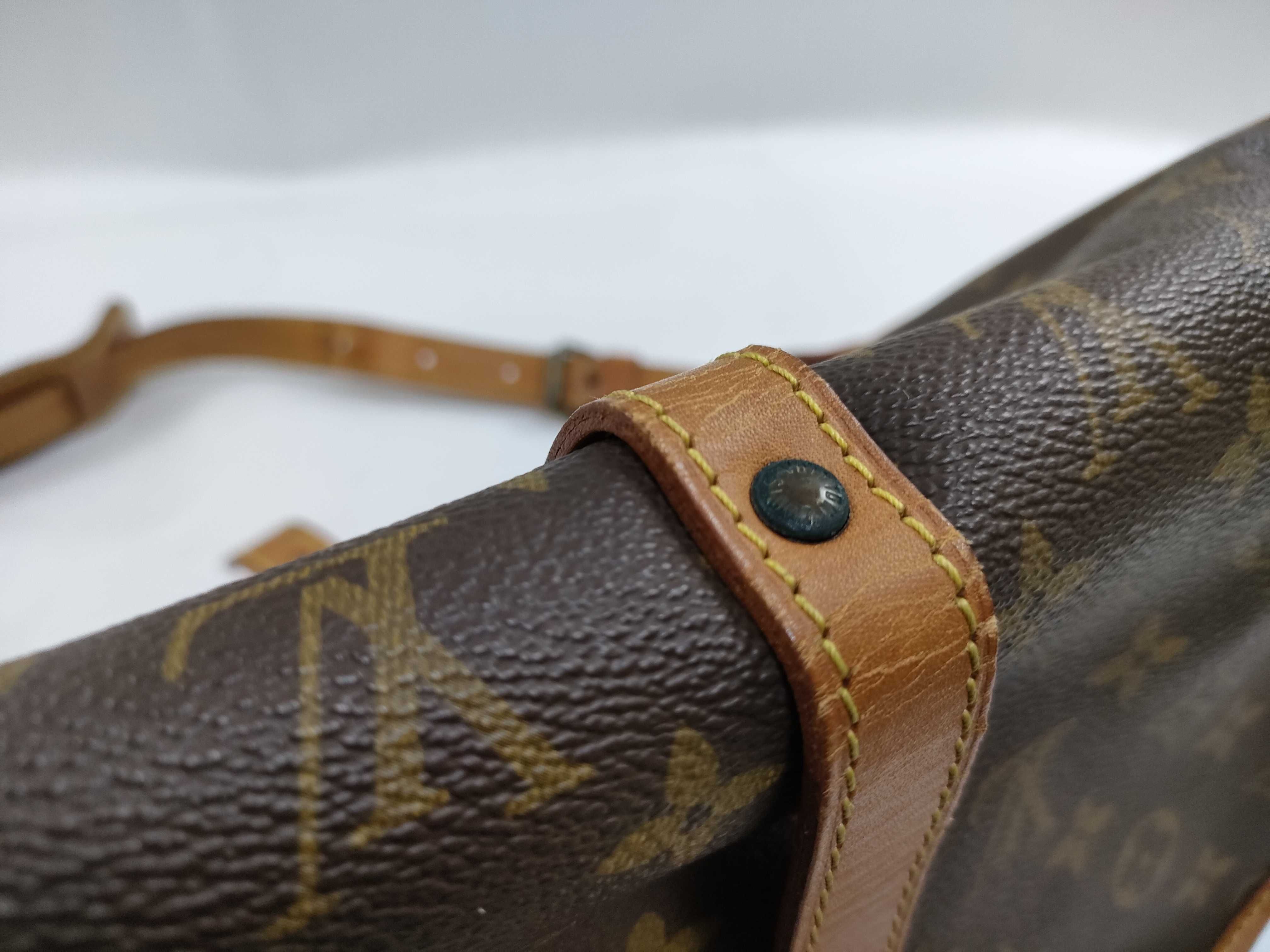 Monogram Louis Vuitton Saumur Monogram Shoulder Bag — view 12