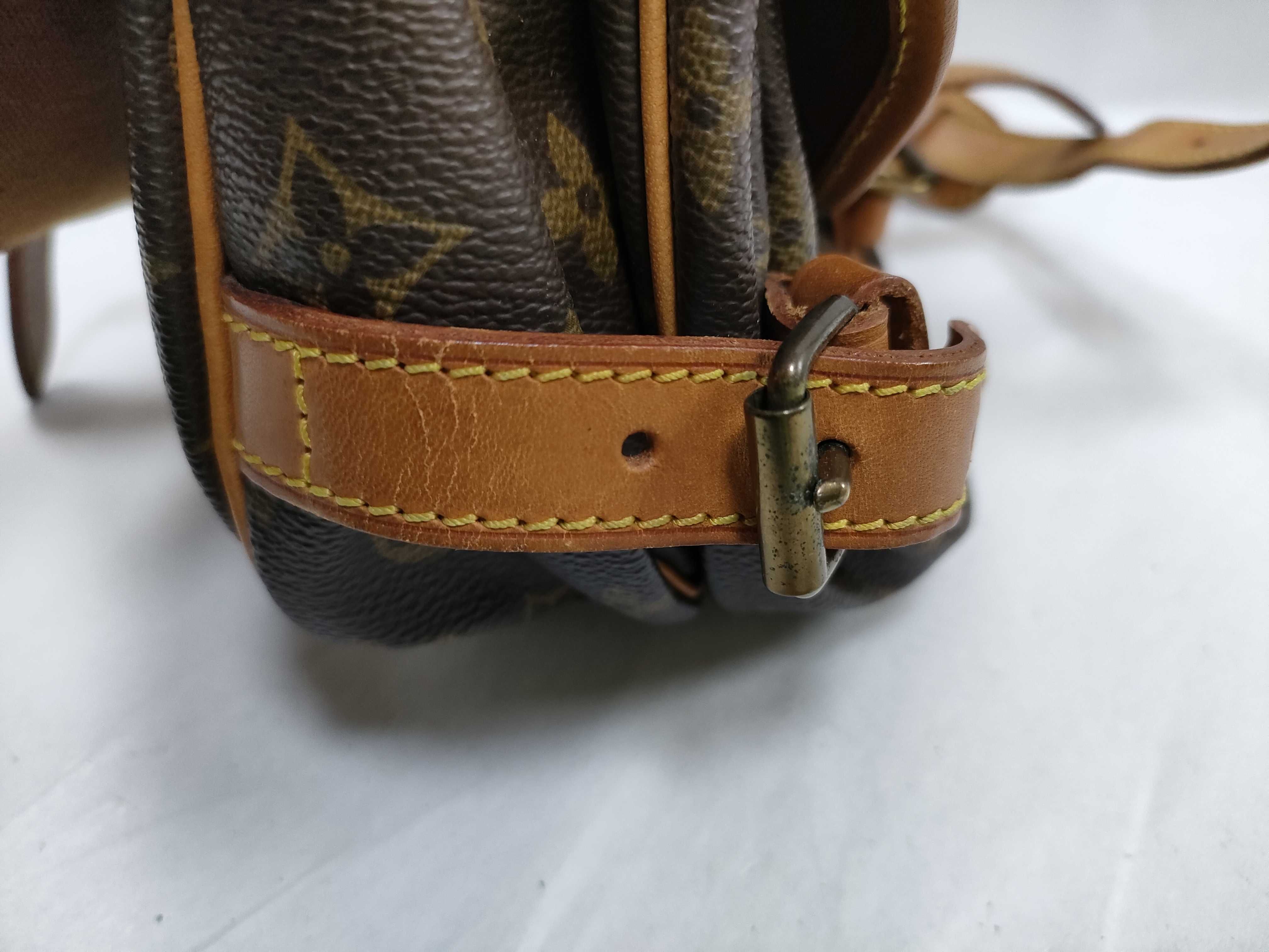 Monogram Louis Vuitton Saumur Monogram Shoulder Bag — view 13