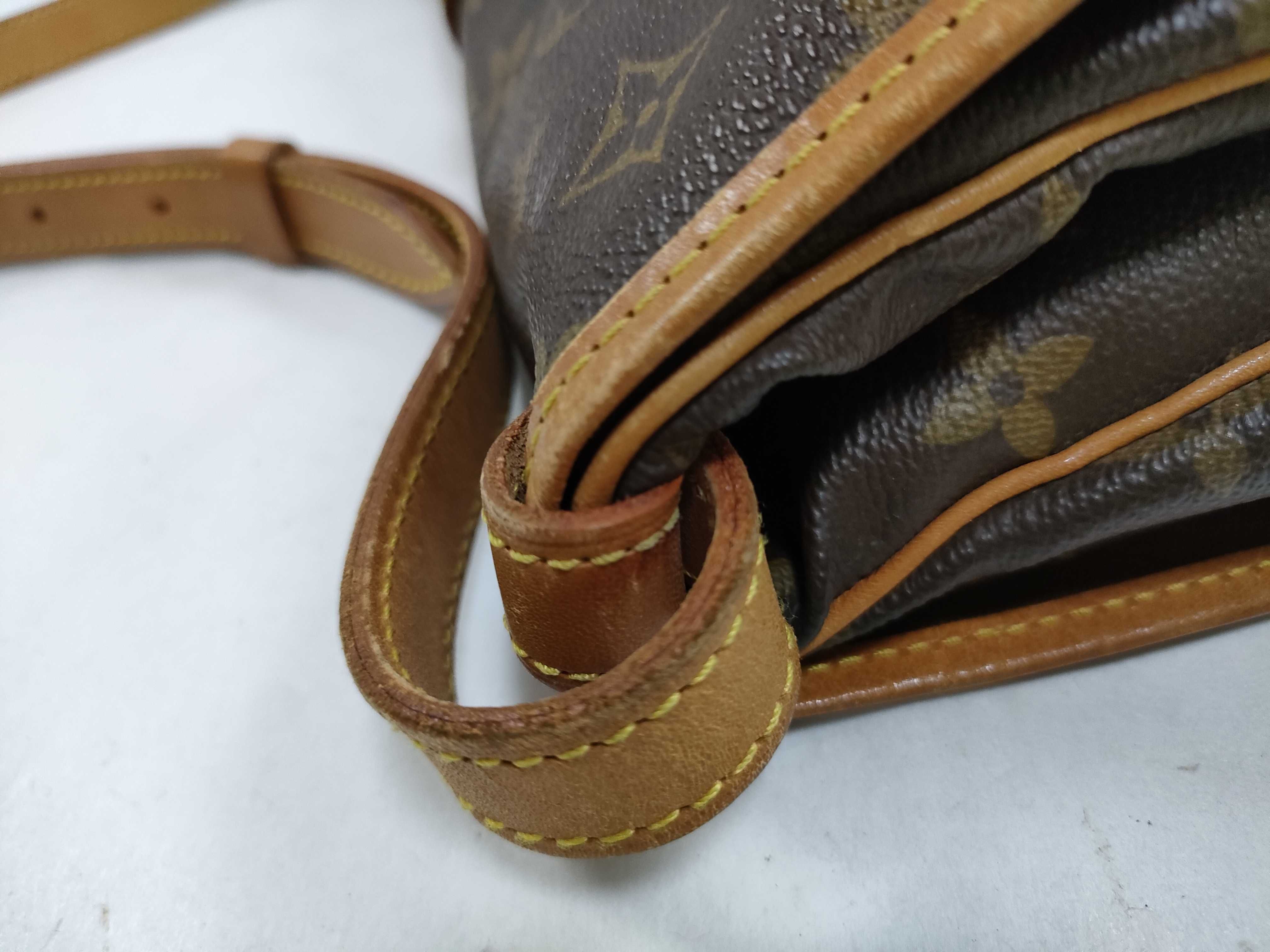 Monogram Louis Vuitton Saumur Monogram Shoulder Bag — view 5