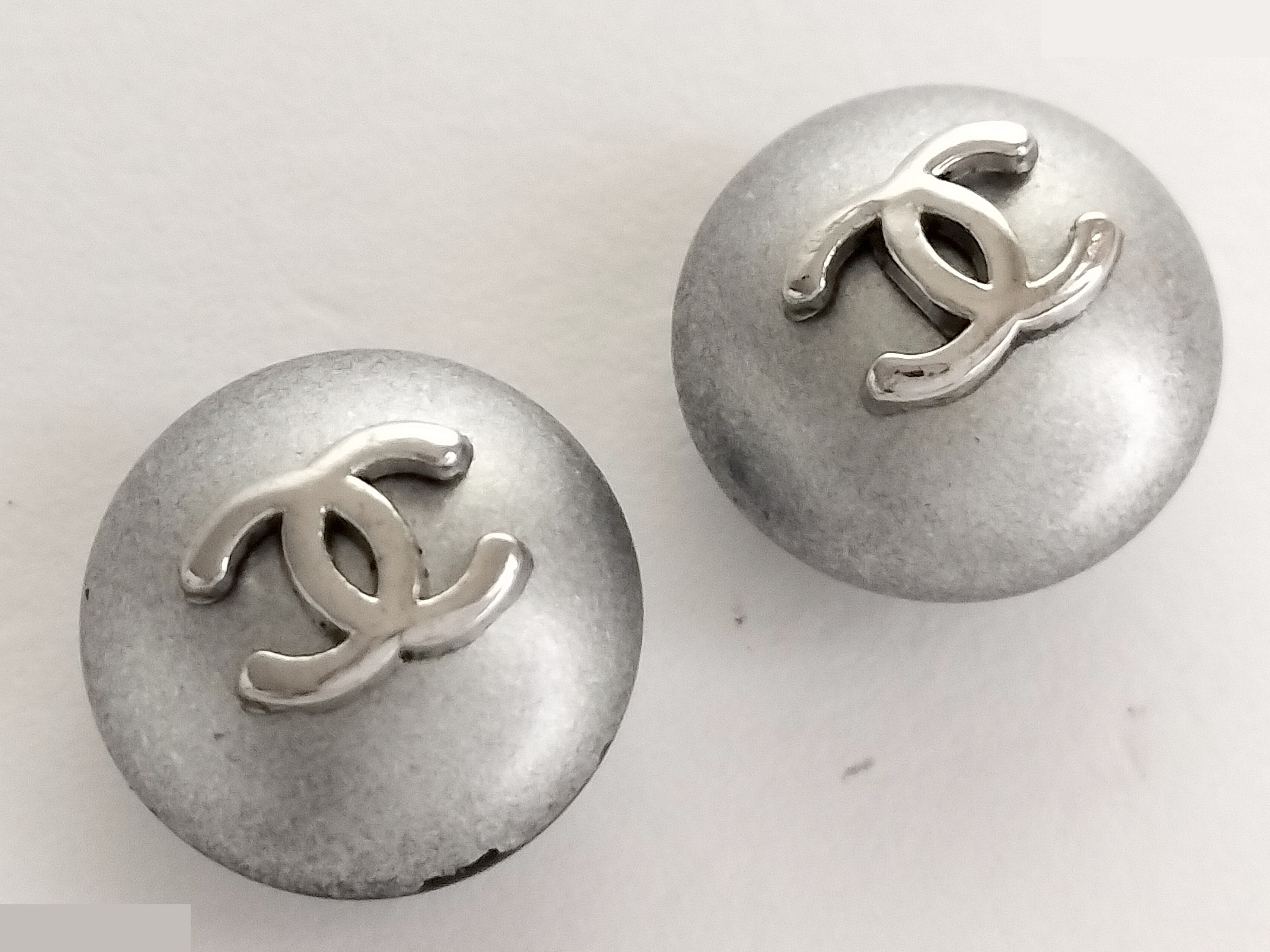 Coco F Pearl Silver Earrings — view 4