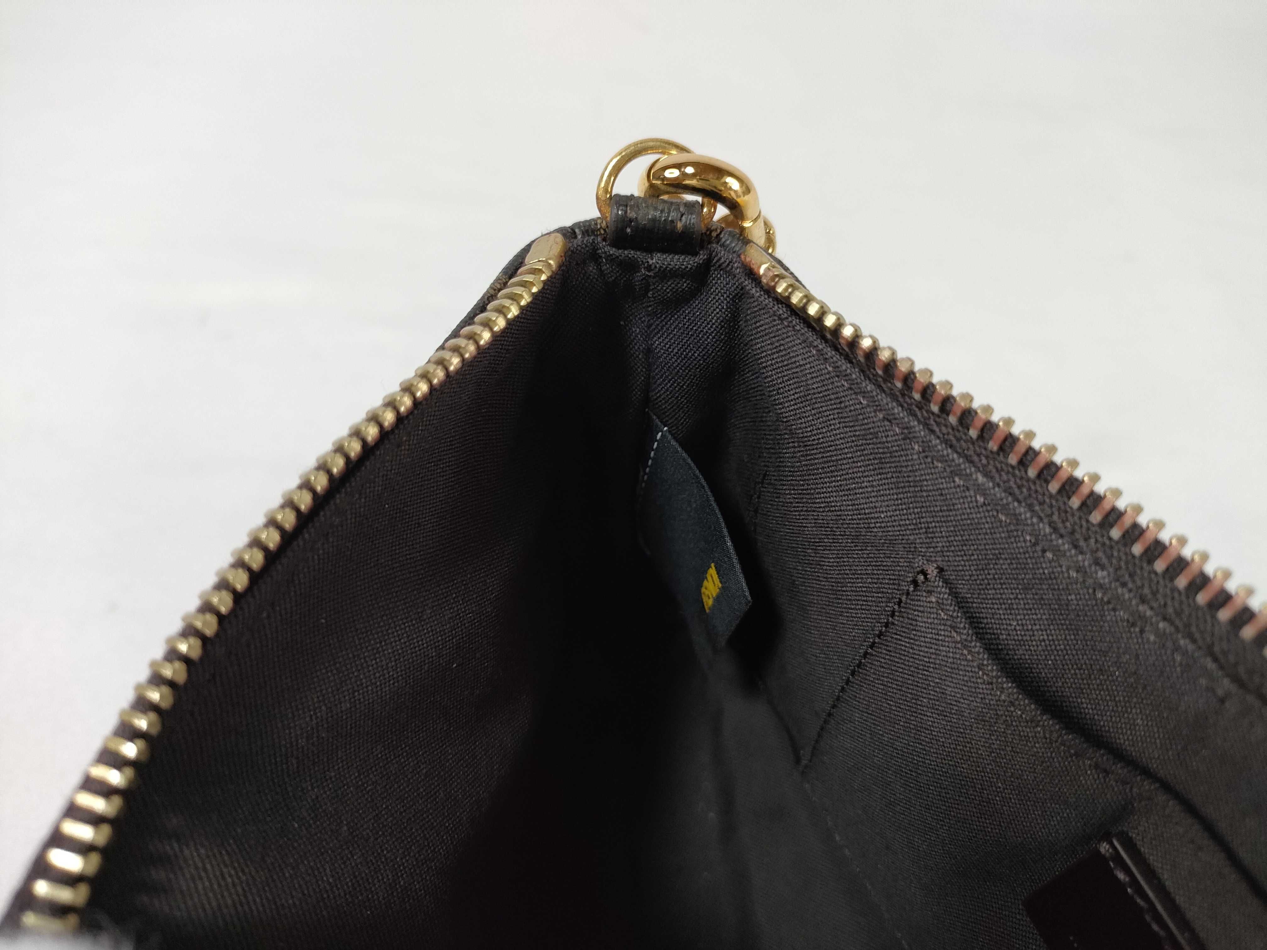Zucca pattern Fendi PVC Zucca chain pouch — view 9