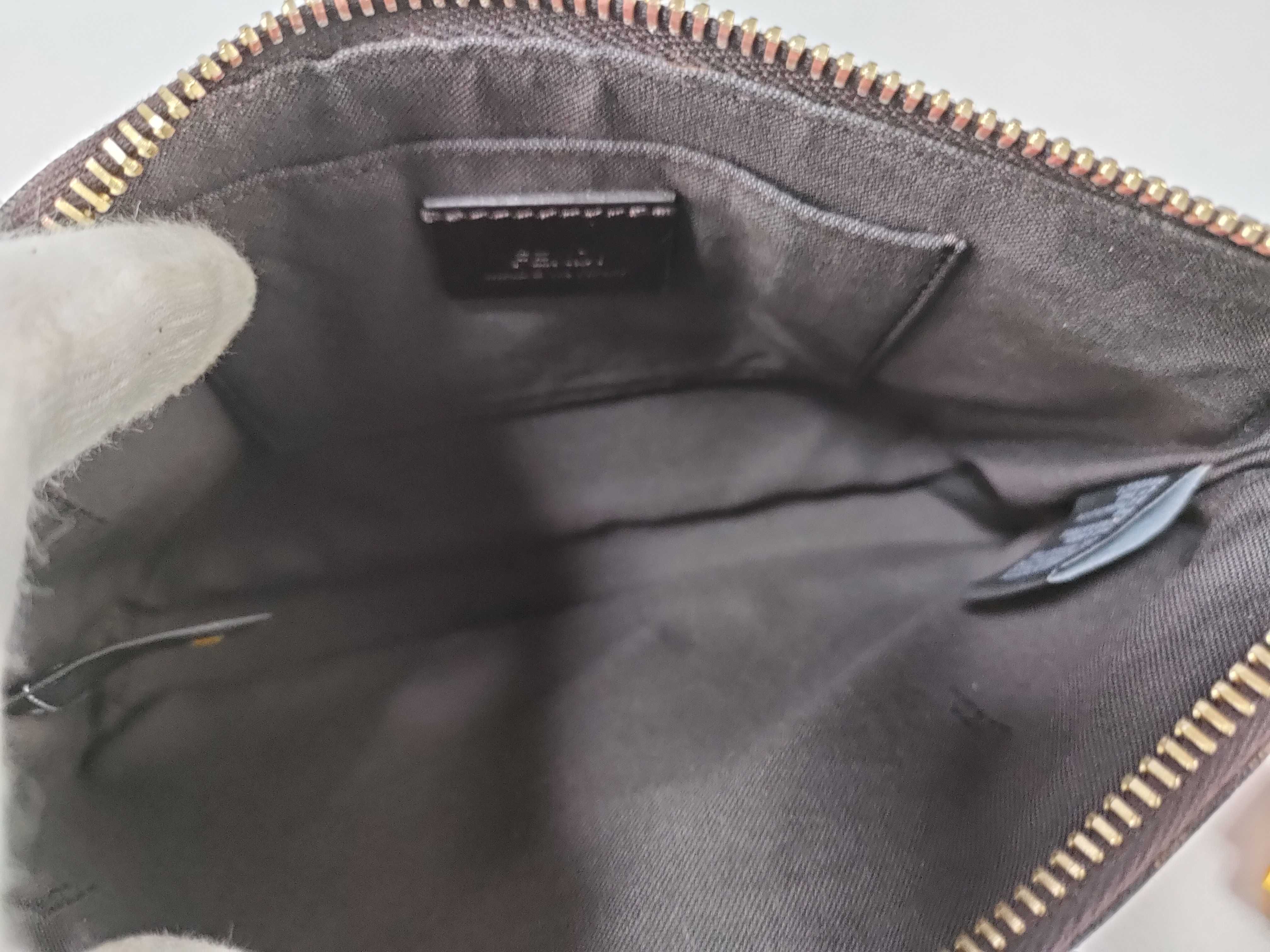 Zucca pattern Fendi PVC Zucca chain pouch — view 10