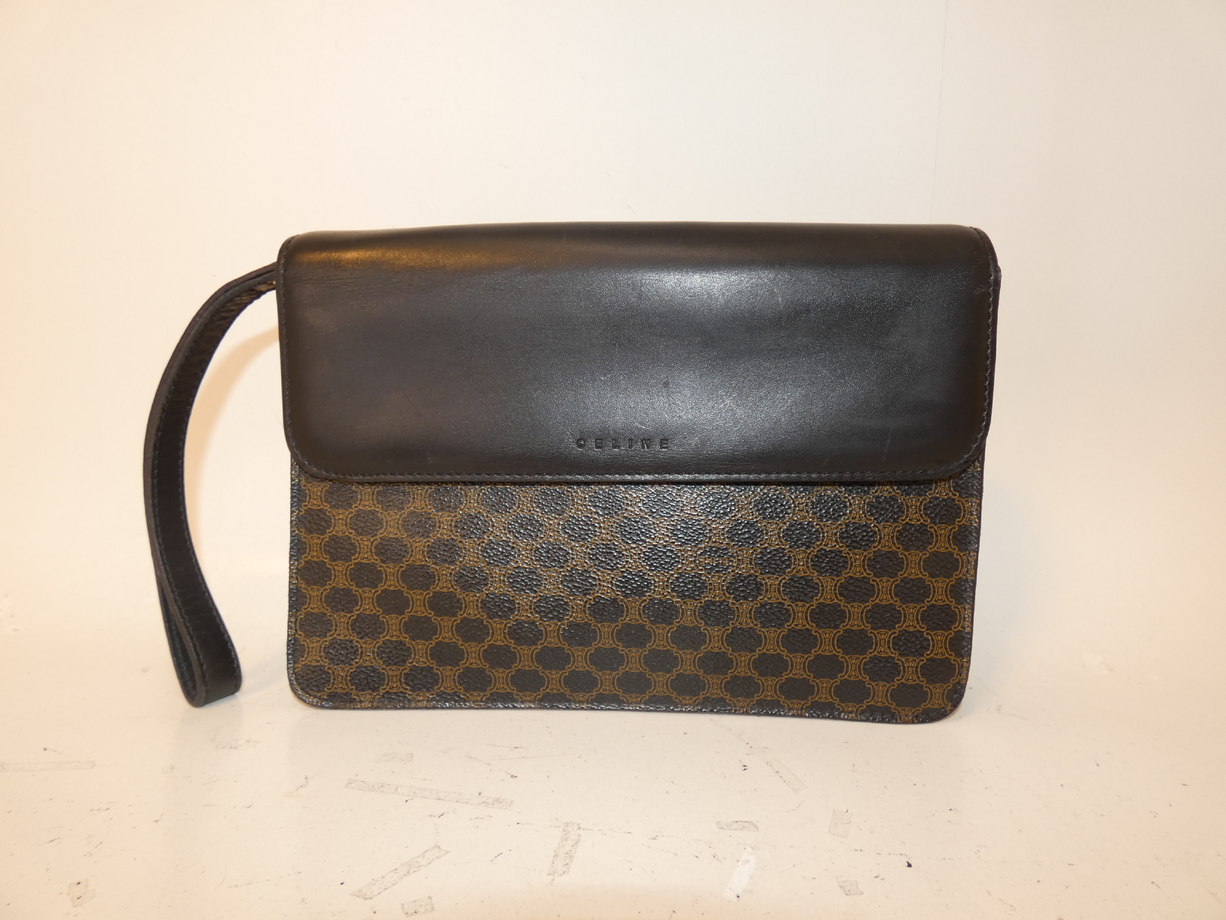 Macadam PVC Clutch Bag