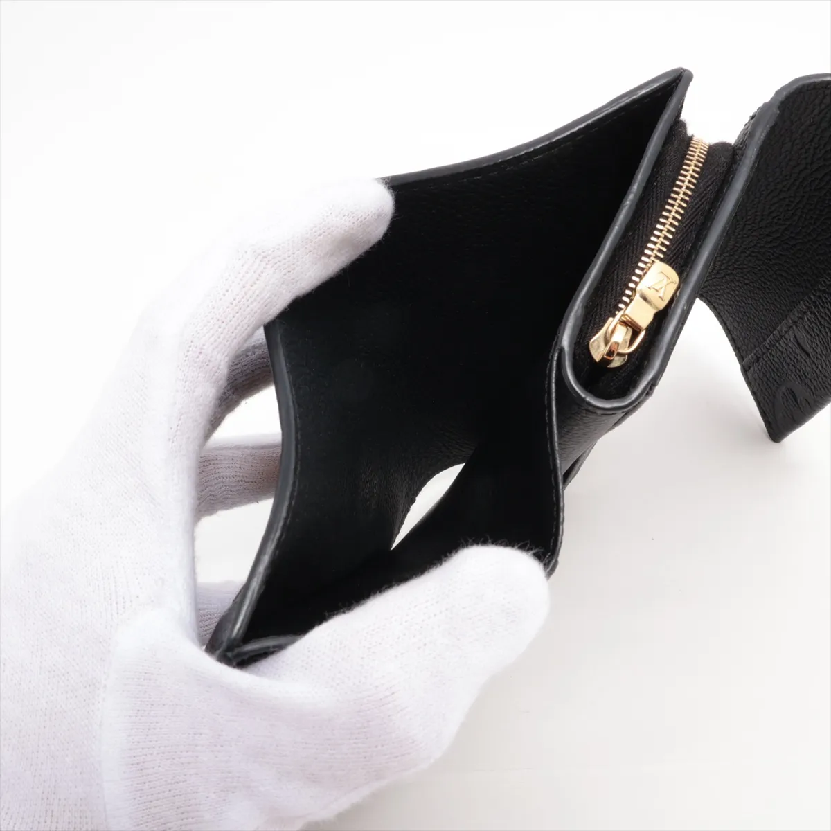 Monogram Empreinte Portefeuille Metis Compact M80880 Noir Compact Wallet RFID Reactive — view 5