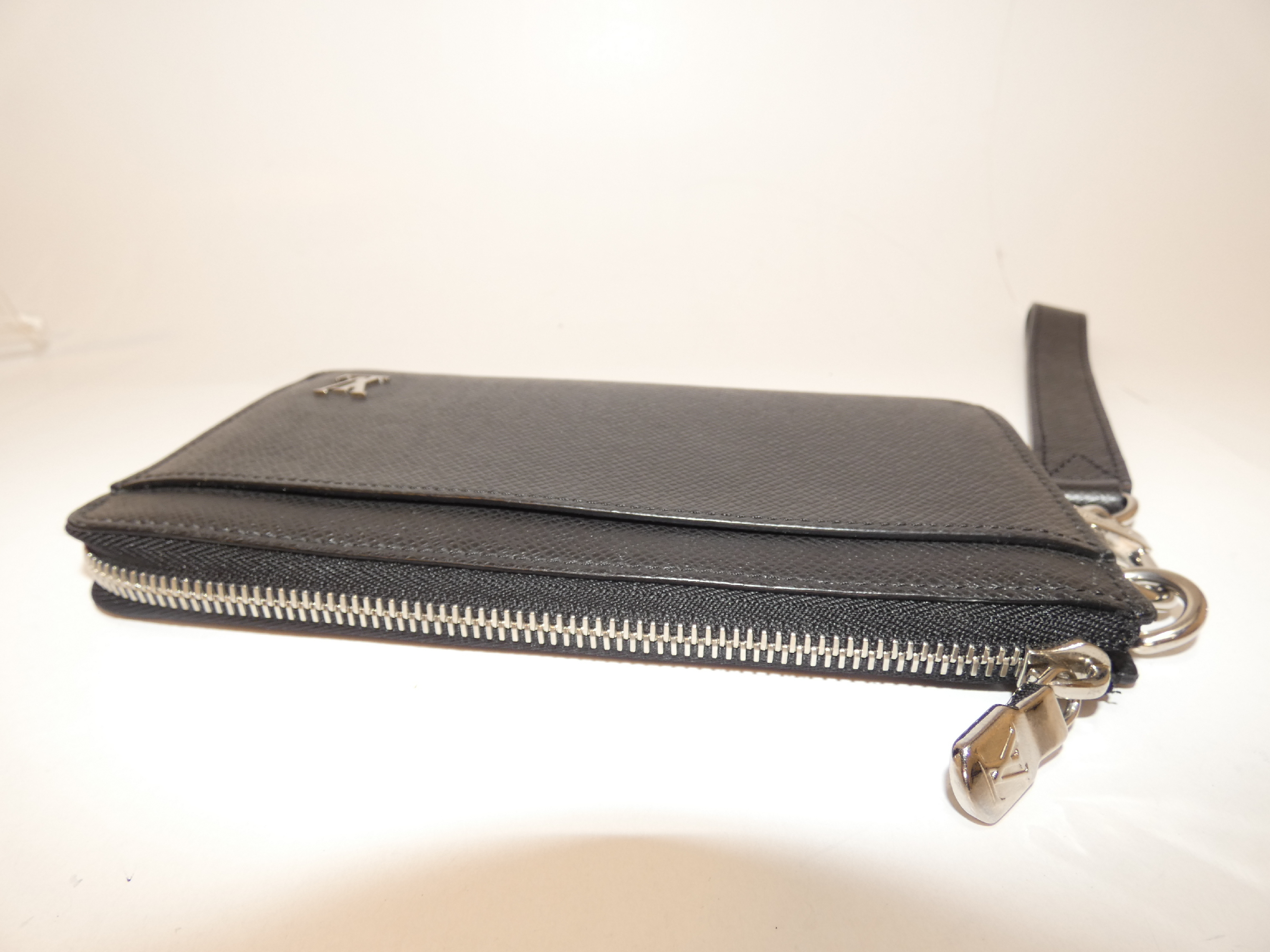 Dragonne Taiga Noir L-shaped zip long wallet — view 3