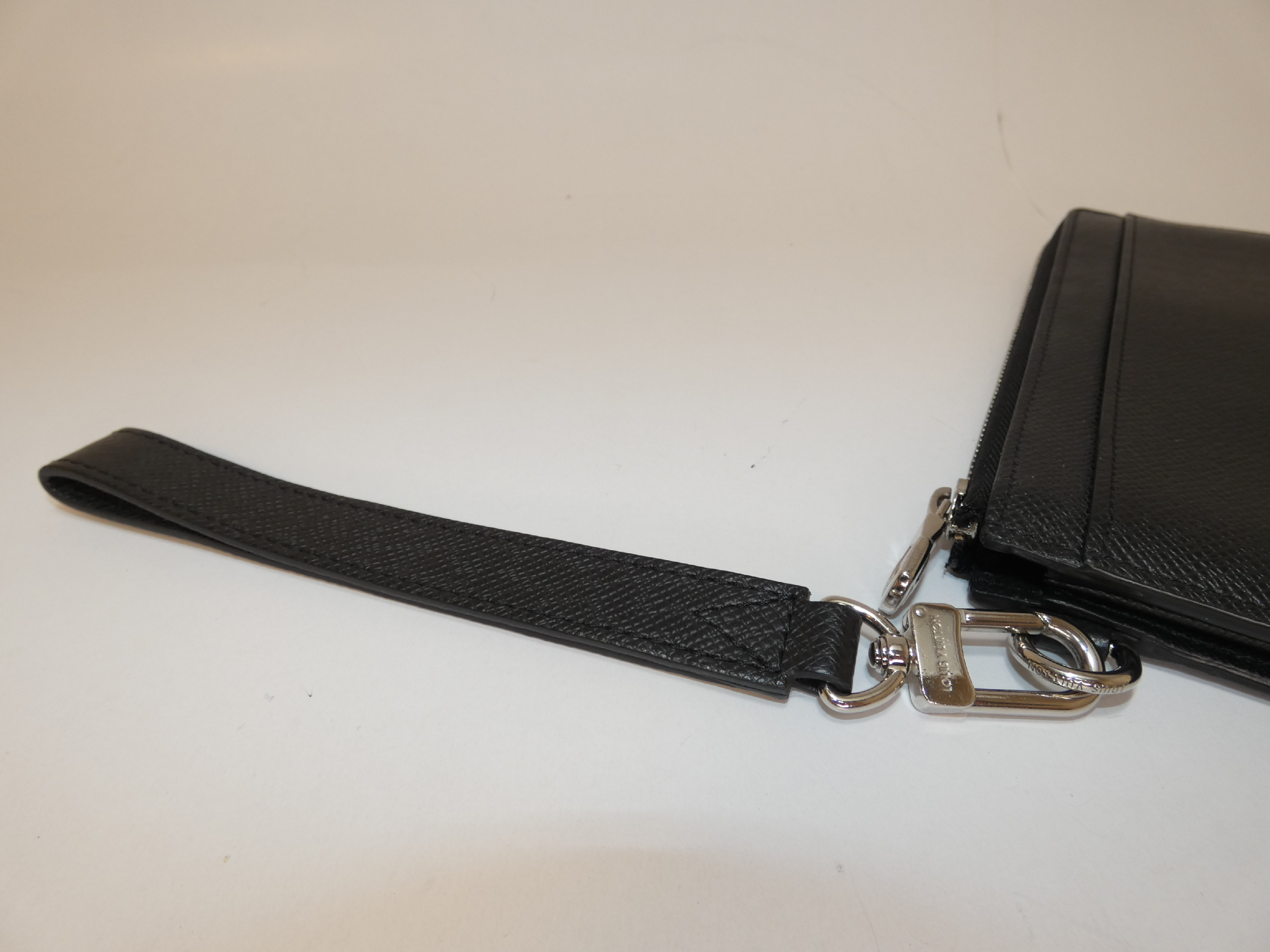 Dragonne Taiga Noir L-shaped zip long wallet — view 7