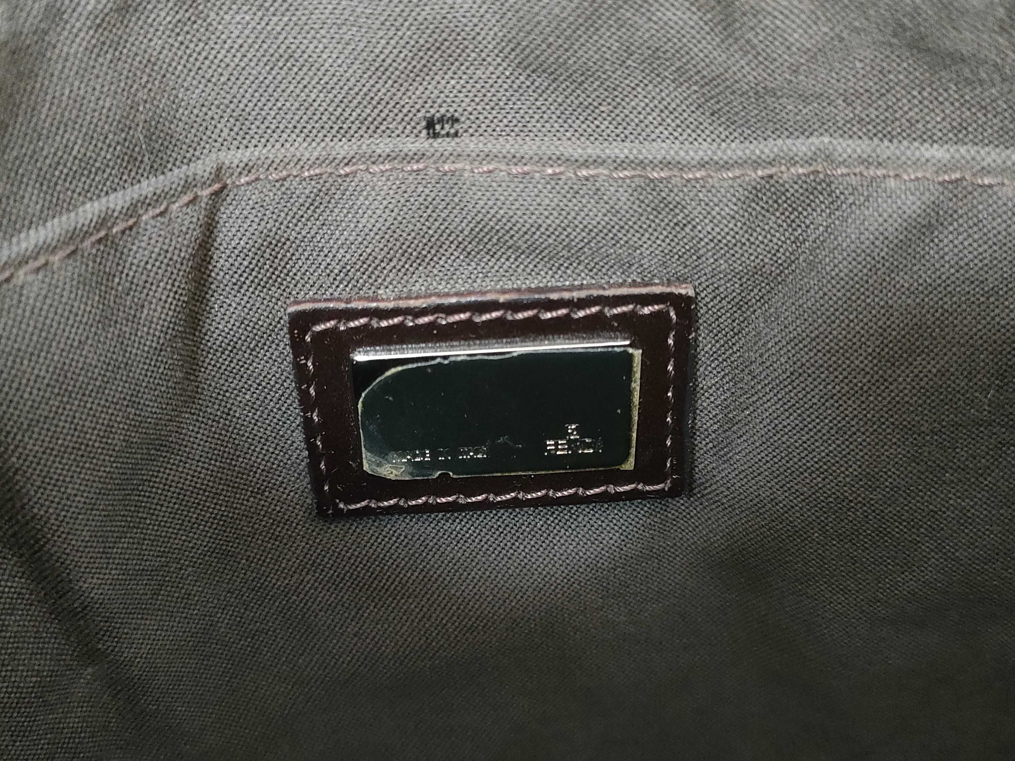 Zucca pattern Fendi Mamma Bucket shoulder bag, no wear on edges, no tears. — view 11