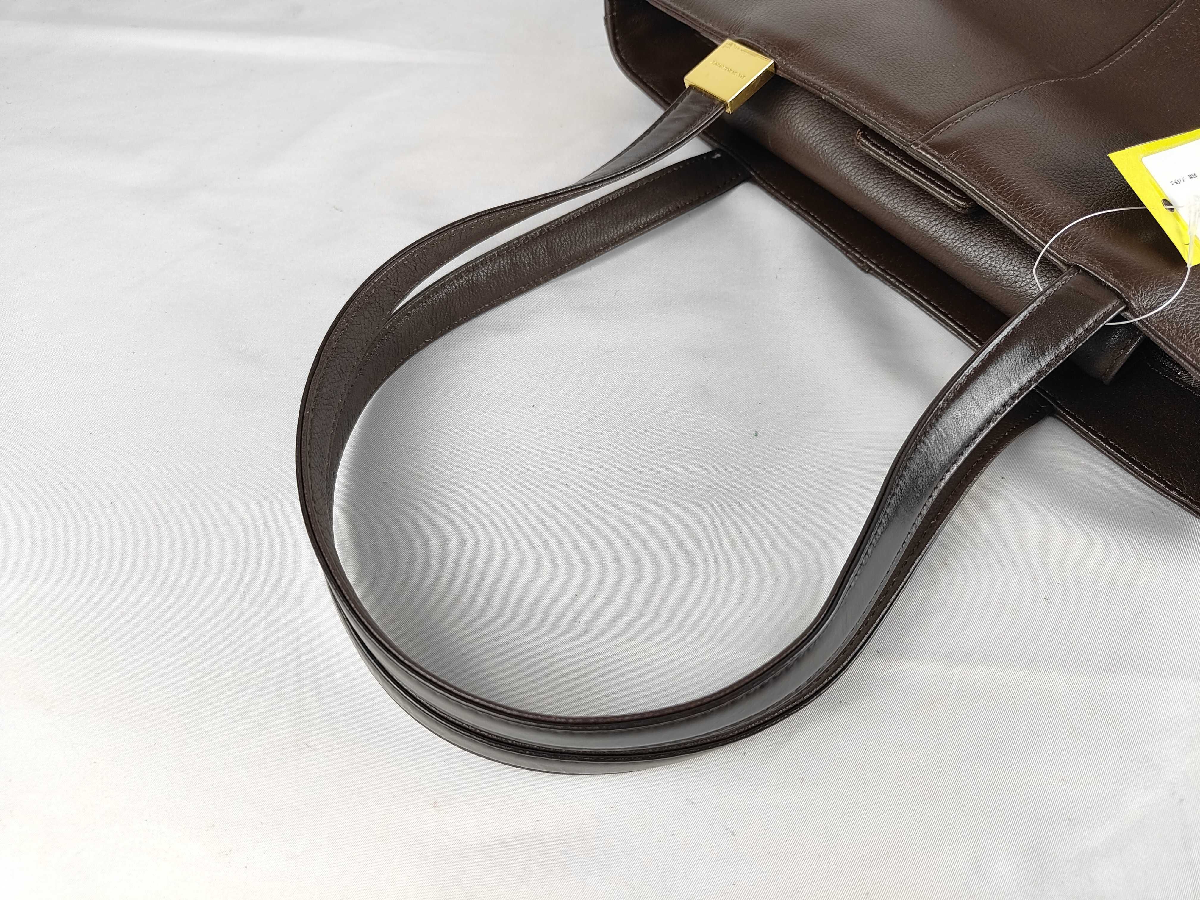 Leather Handbag with Nova Check Lining — view 3