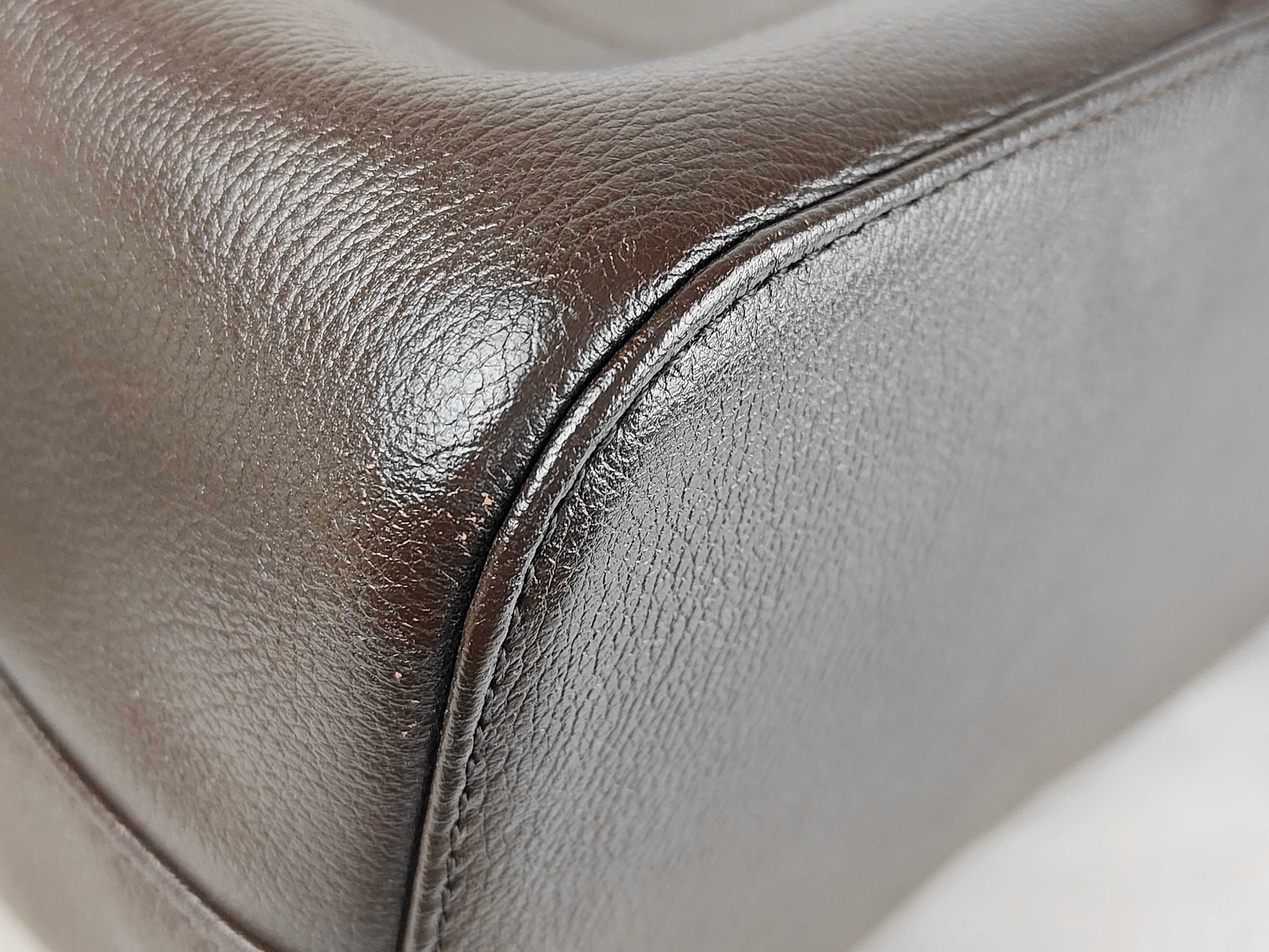 Leather Handbag with Nova Check Lining — view 6