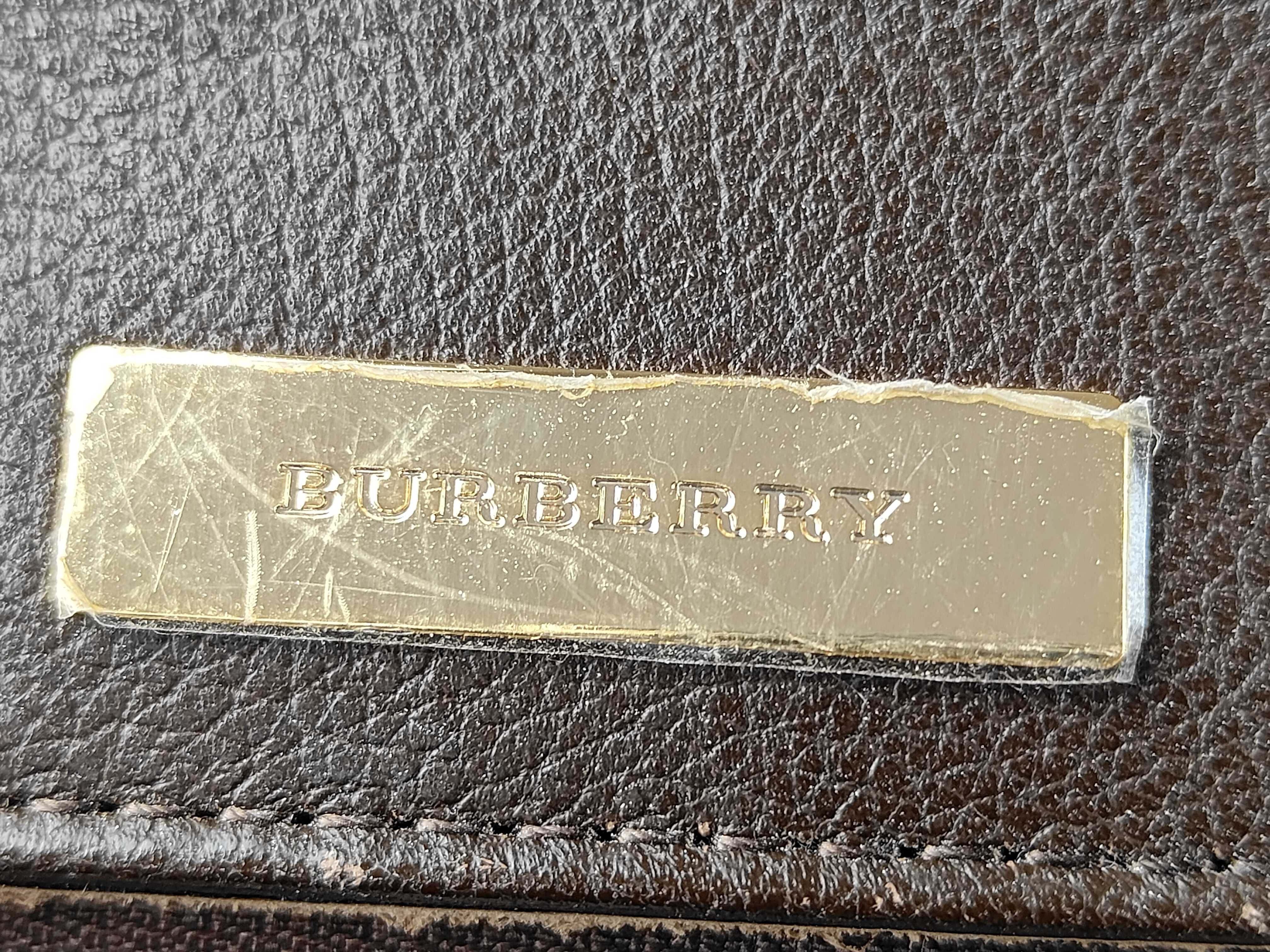 Leather Handbag with Nova Check Lining — view 8