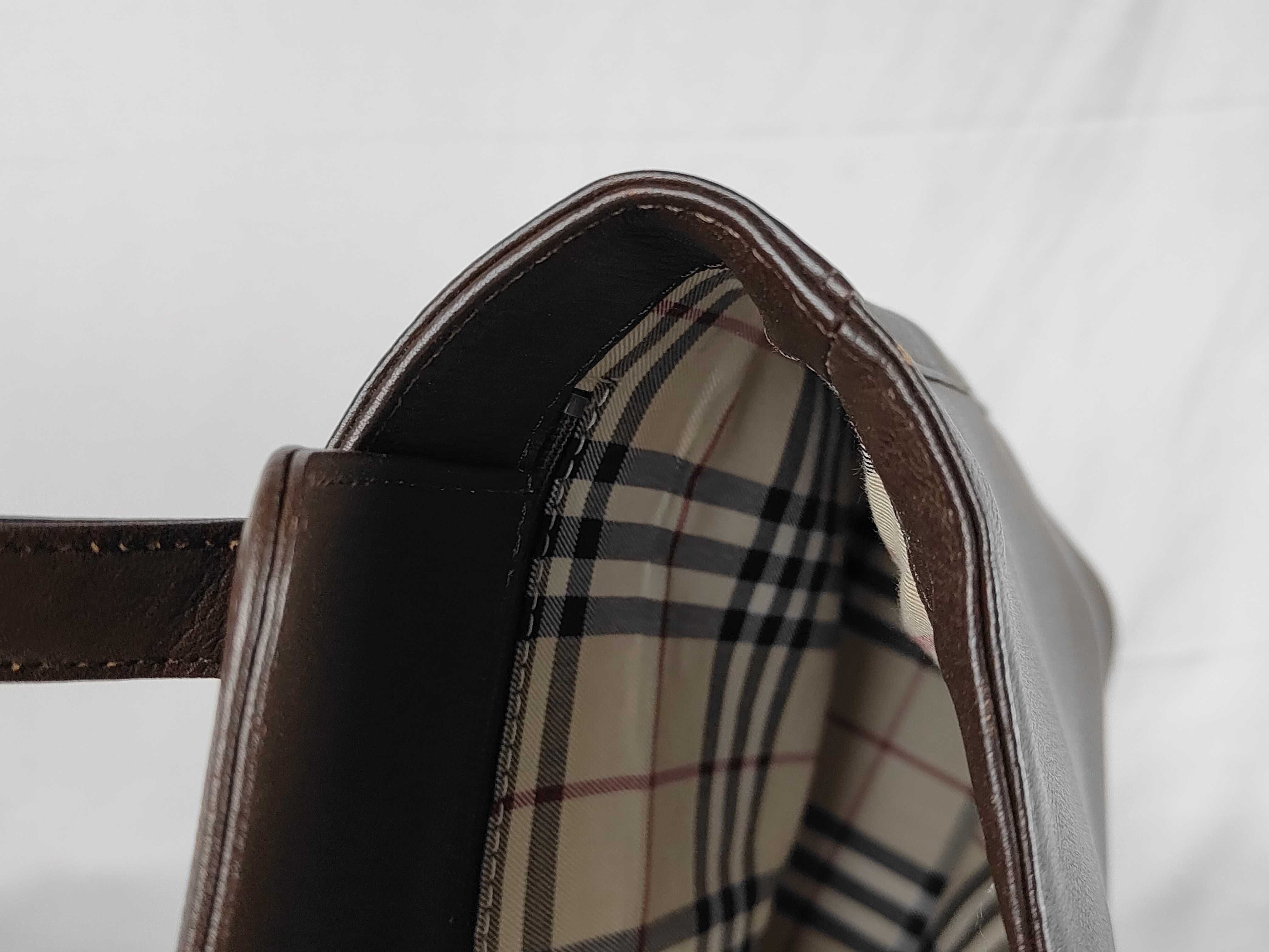 Leather Handbag with Nova Check Lining — view 10
