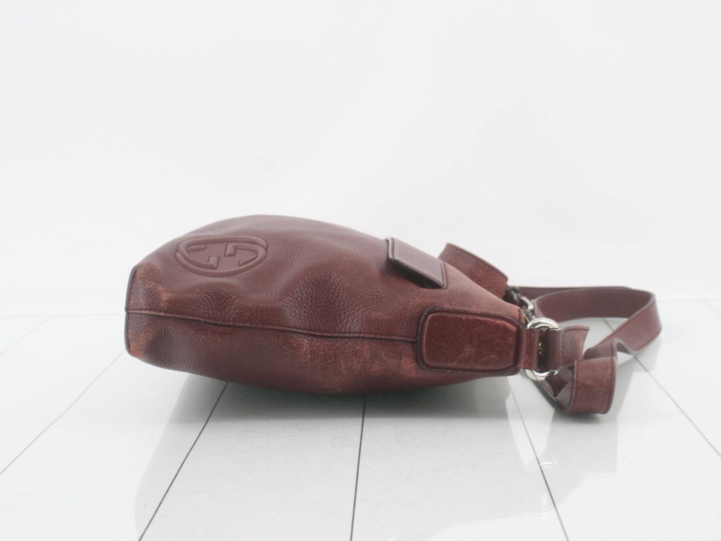 Leather shoulder bag — view 3