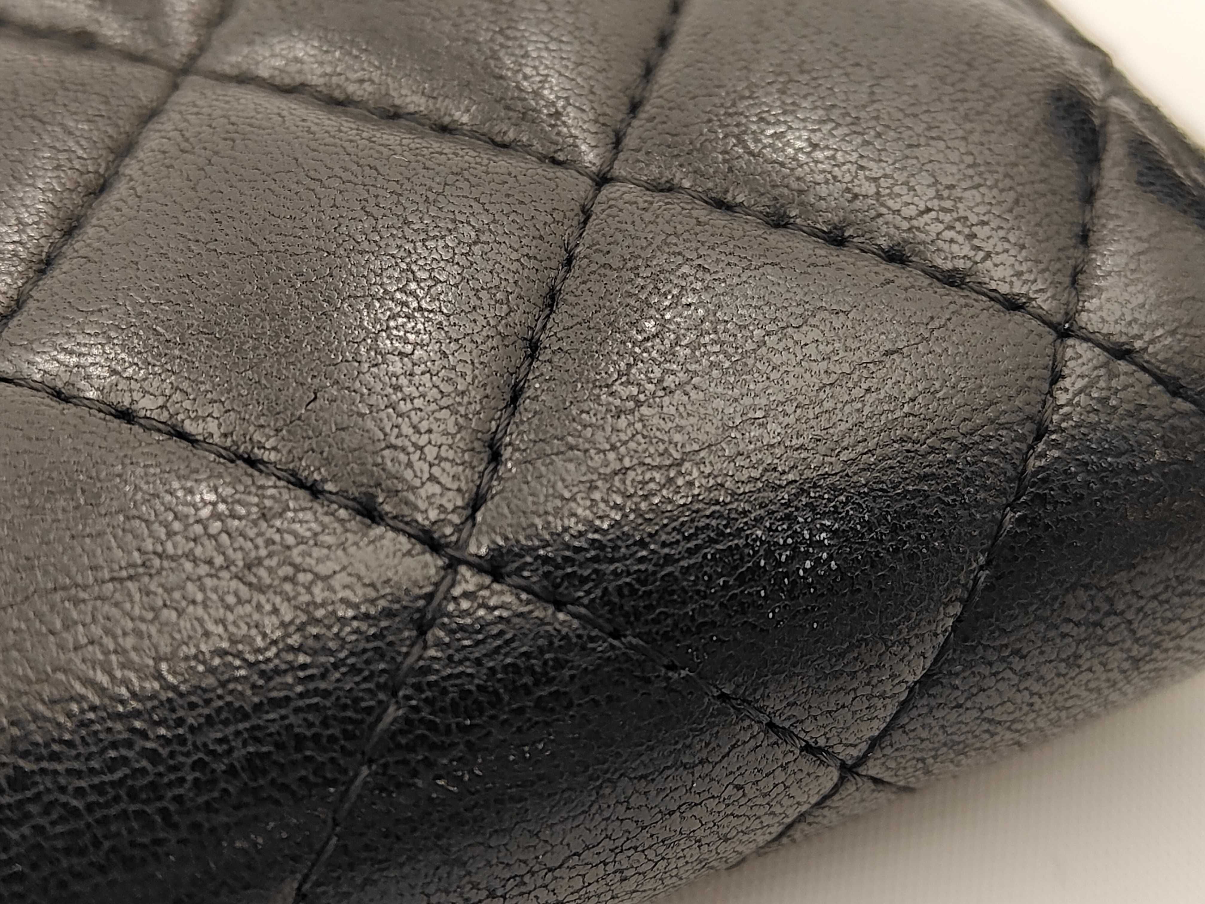 Matelassé Lambskin Round Zipper Wallet with Coco Mark Seal (Serial Number 24) - Gift Item, Other Accessories — view 8