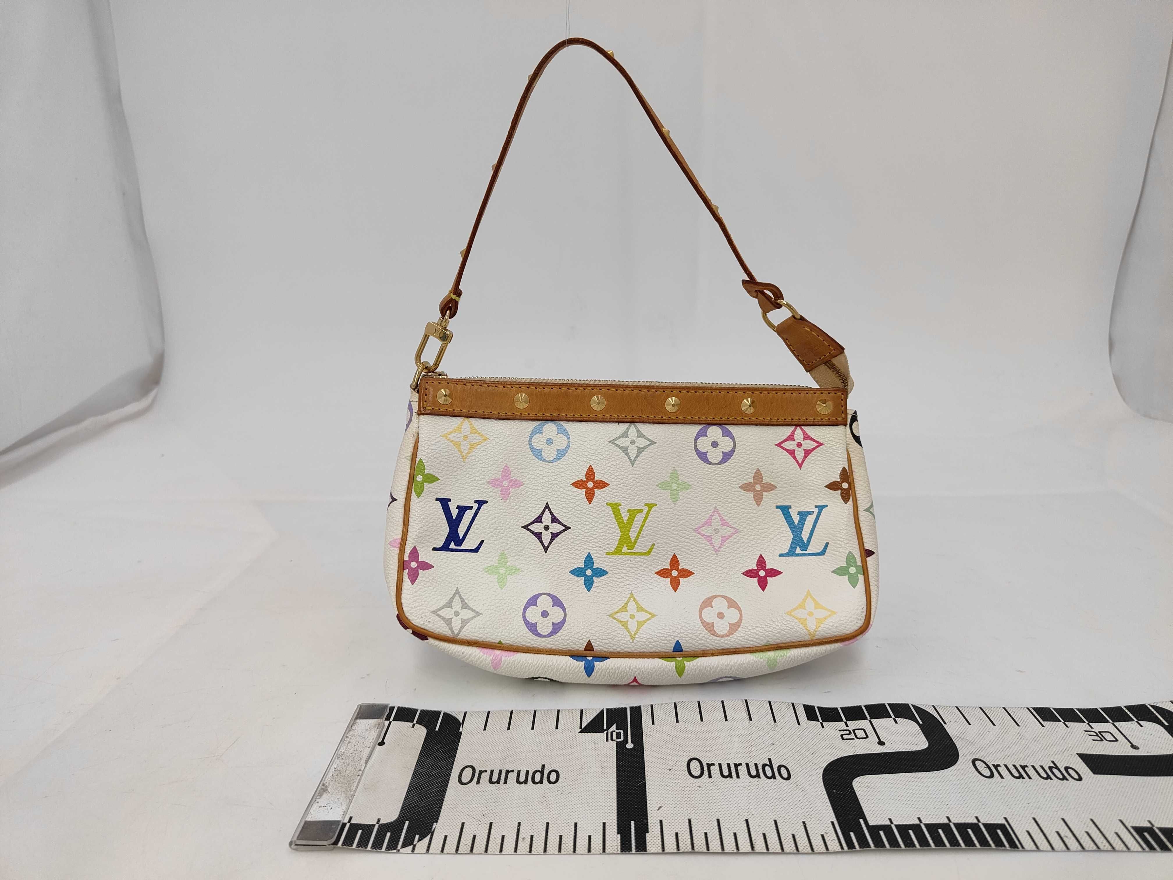 Pochette Accessoires Monogram Multicolor Blanc M92649 SL0063 Shoulder Bag — view 2