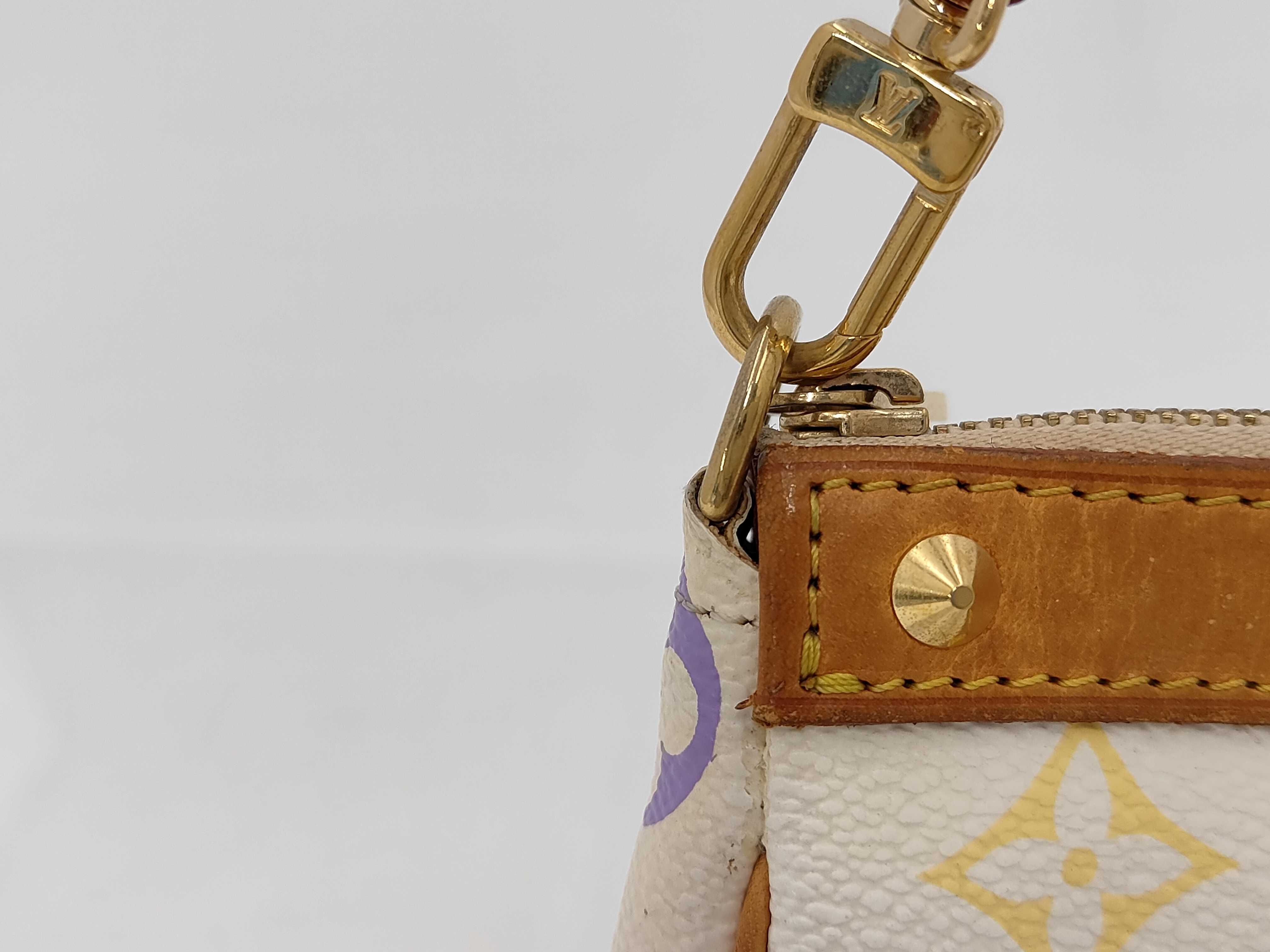 Pochette Accessoires Monogram Multicolor Blanc M92649 SL0063 Shoulder Bag — view 3