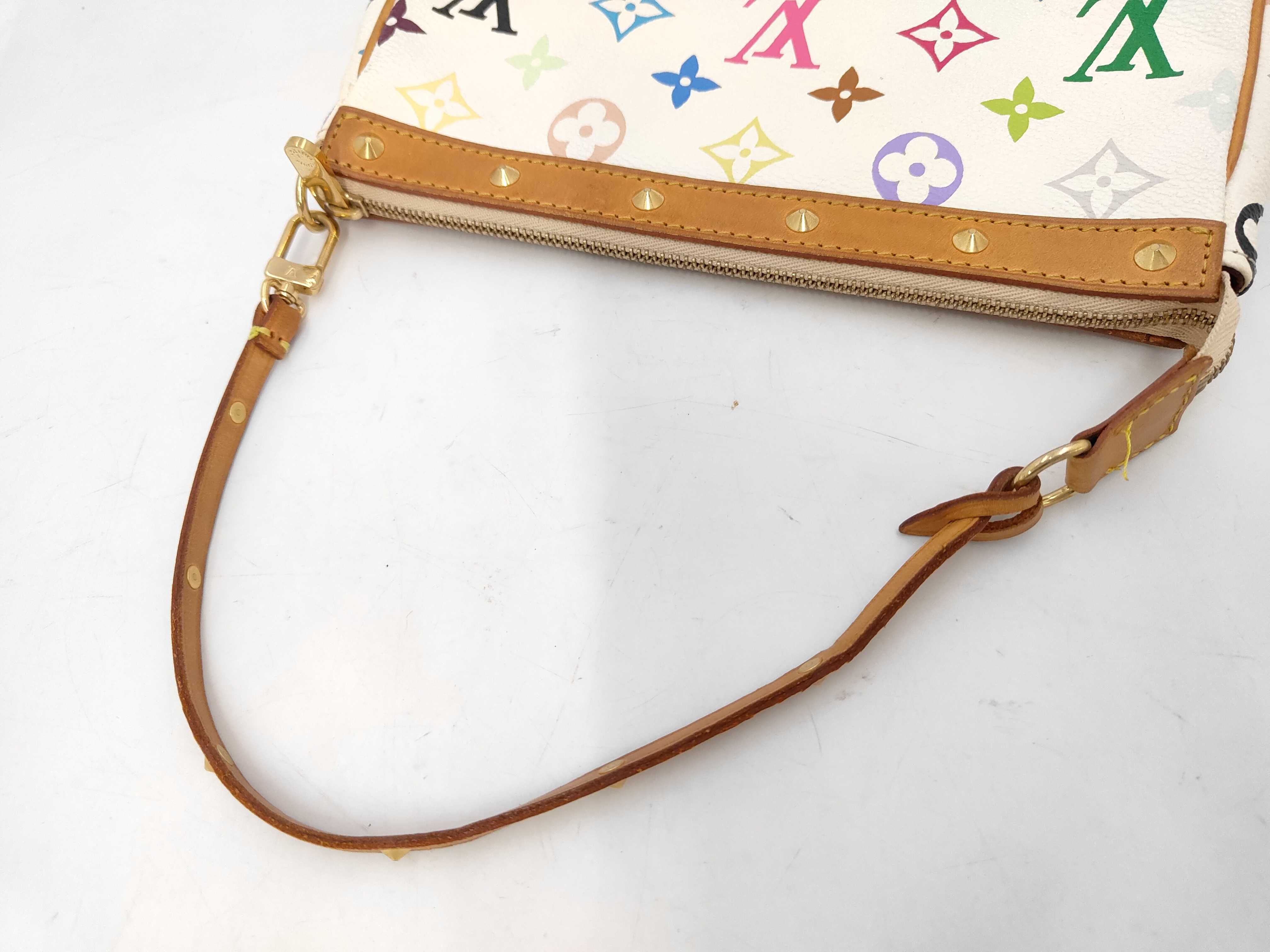 Pochette Accessoires Monogram Multicolor Blanc M92649 SL0063 Shoulder Bag — view 6
