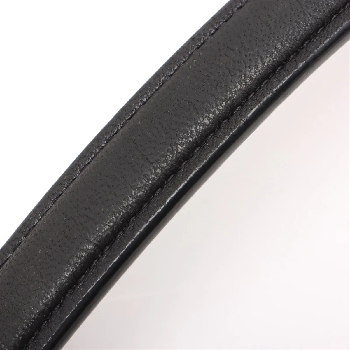 Lulu Puffer Leather Chain Shoulder Bag Black 577476 — view 10