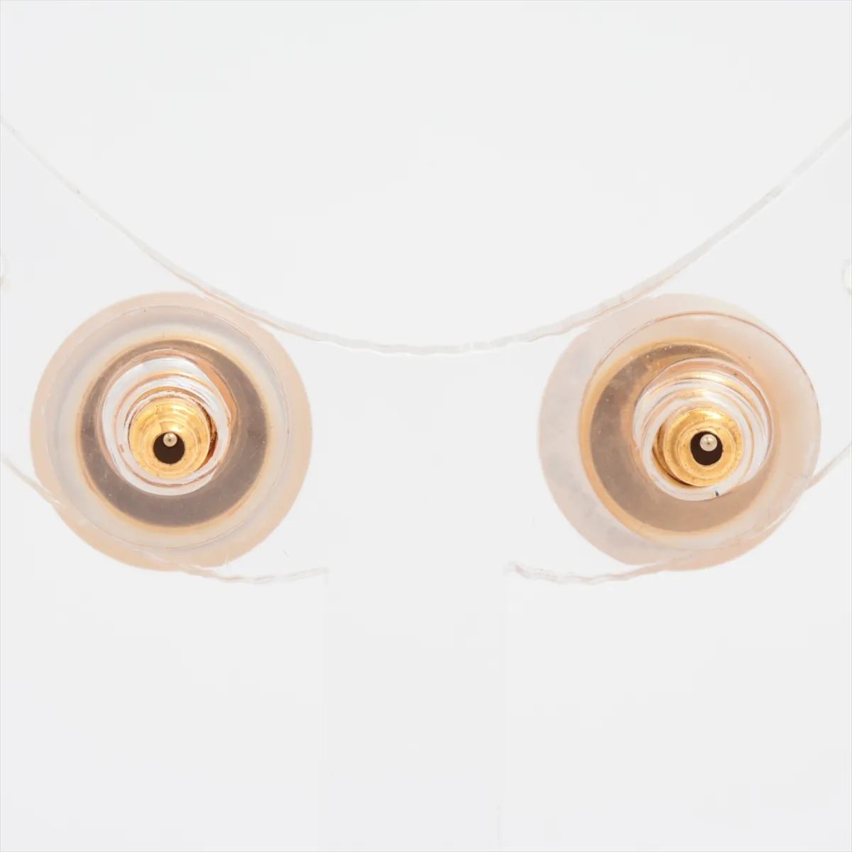 Cocomark 98P Earrings (for both ears) GP x Resin Gold x White — view 2