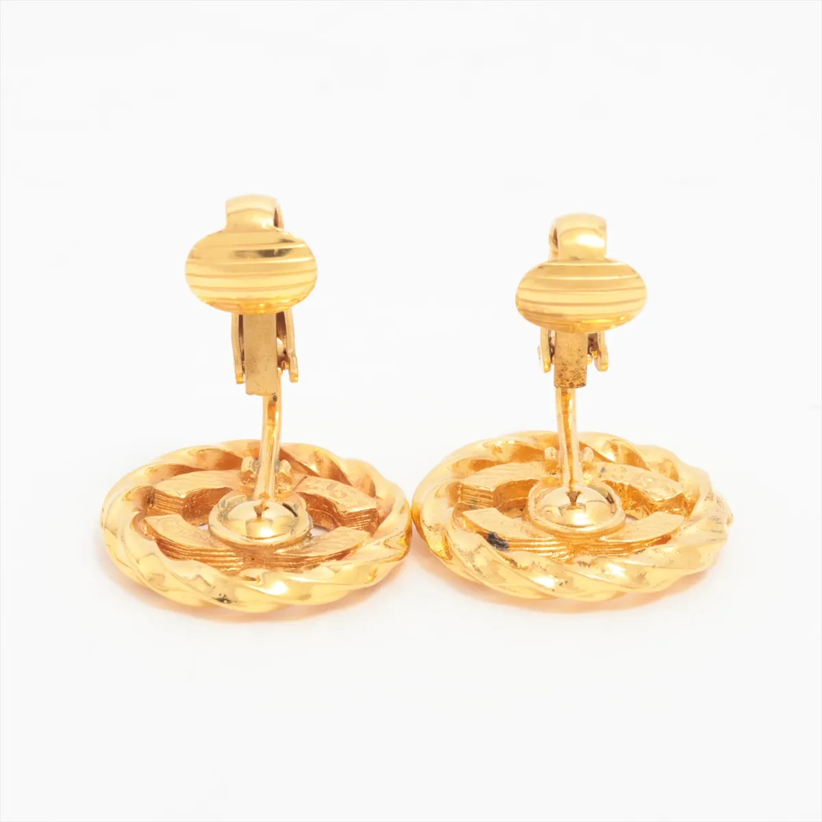 Cocomark 2137 Earrings (for both ears) GP x Rhinestone Gold — view 4