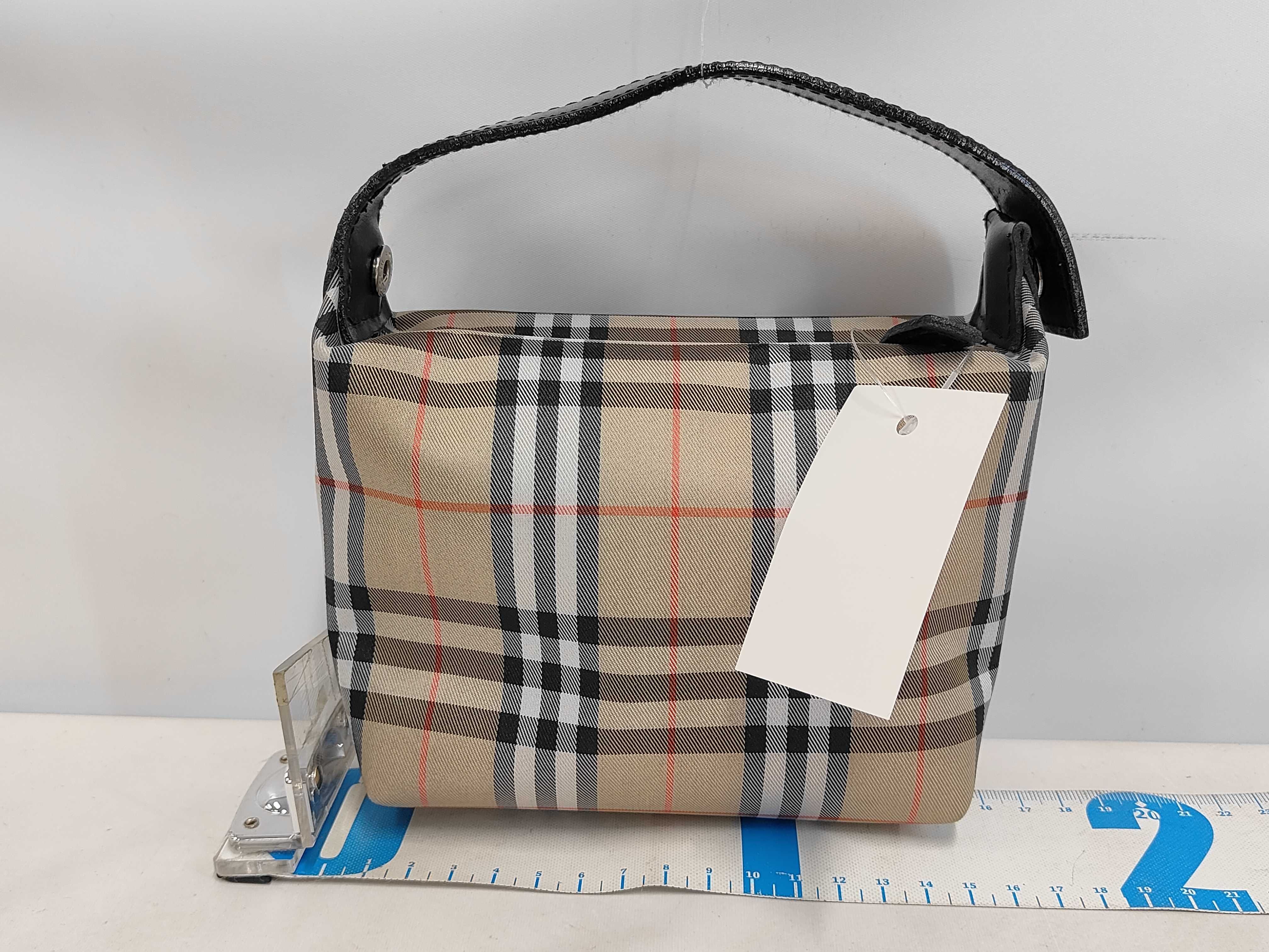 Accessory Pouch Check Handbag — view 2
