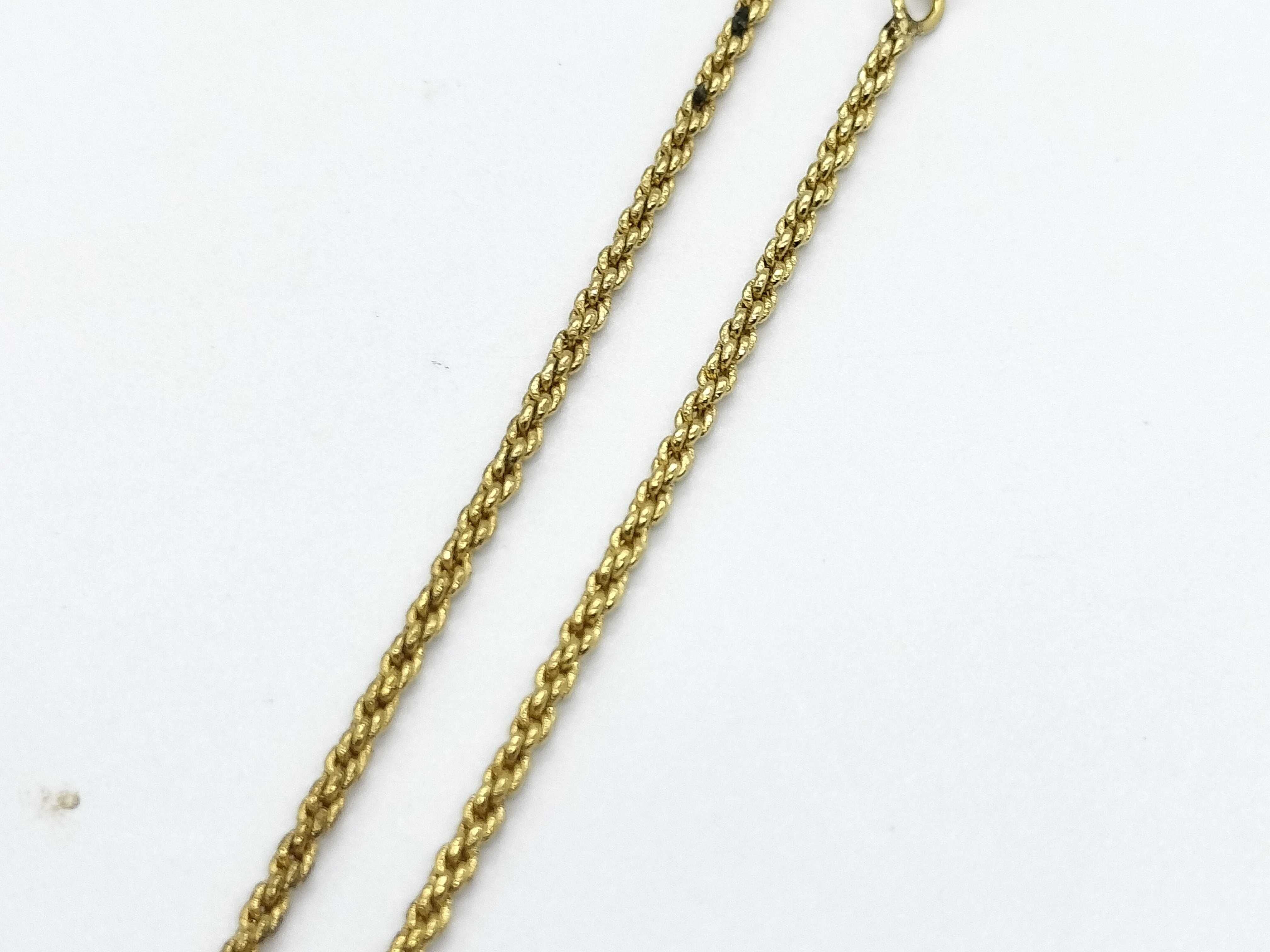 Gold Heart Necklace — view 6