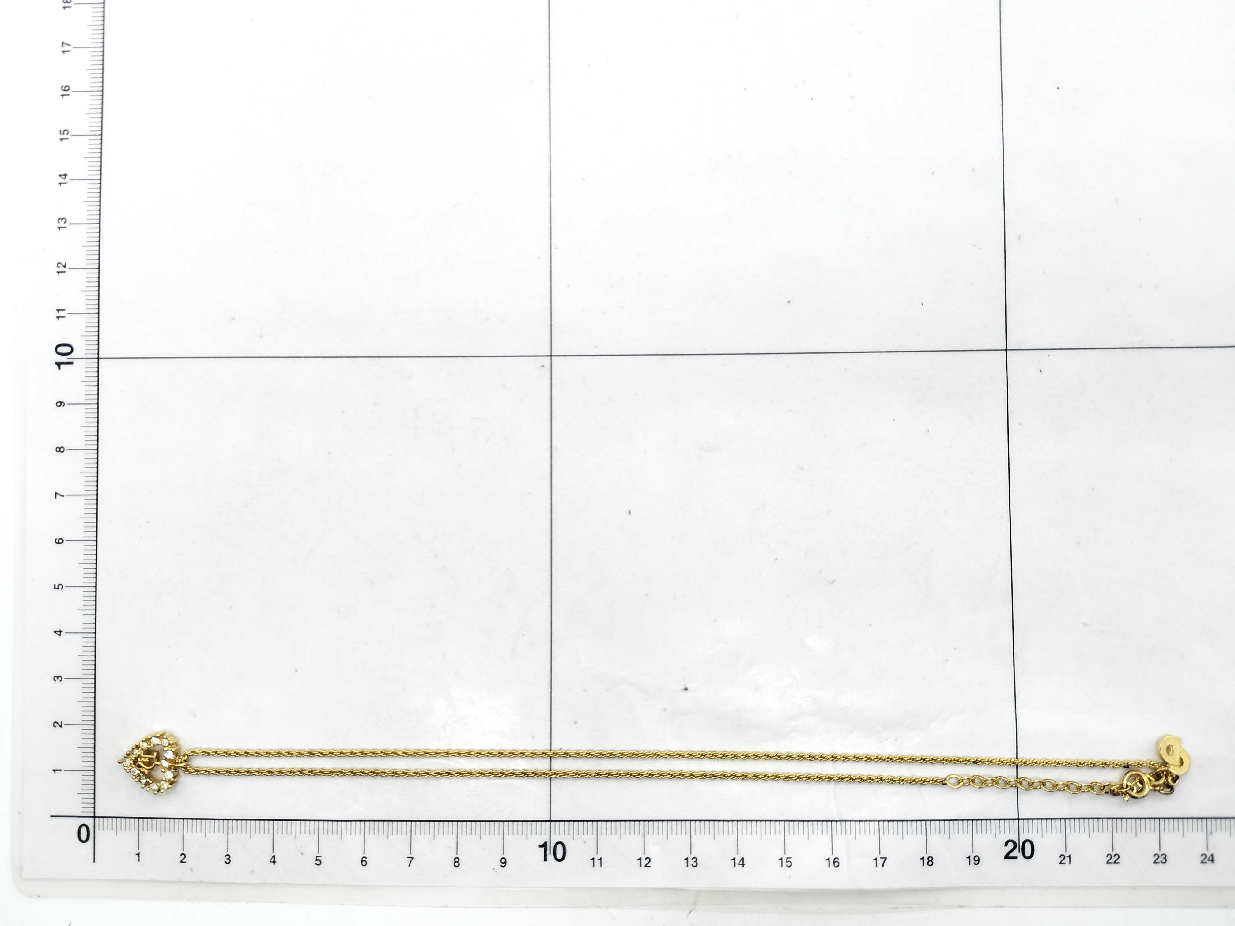 Gold Heart Necklace — view 7