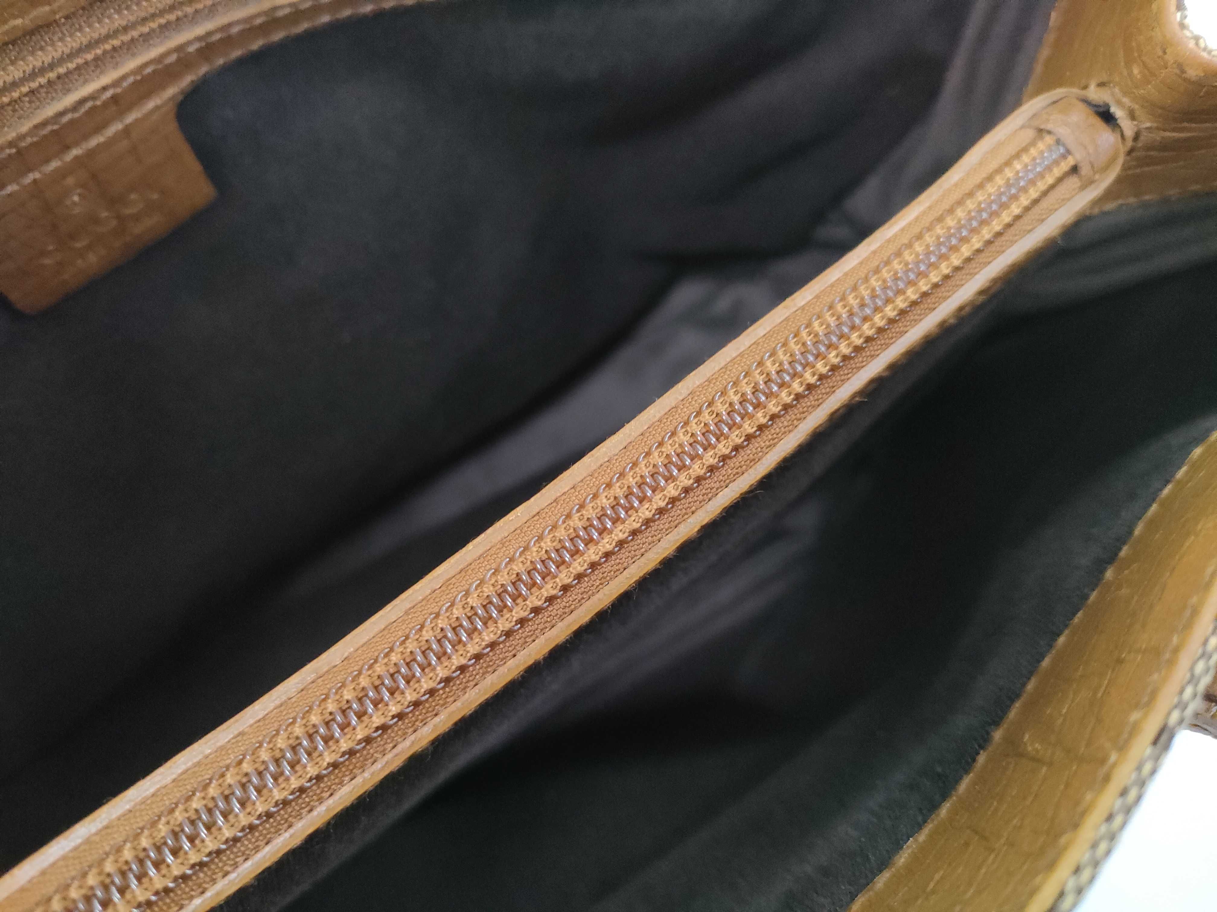 GG Canvas Gucci Canvas Tote Bag Bamboo Handbag — view 12